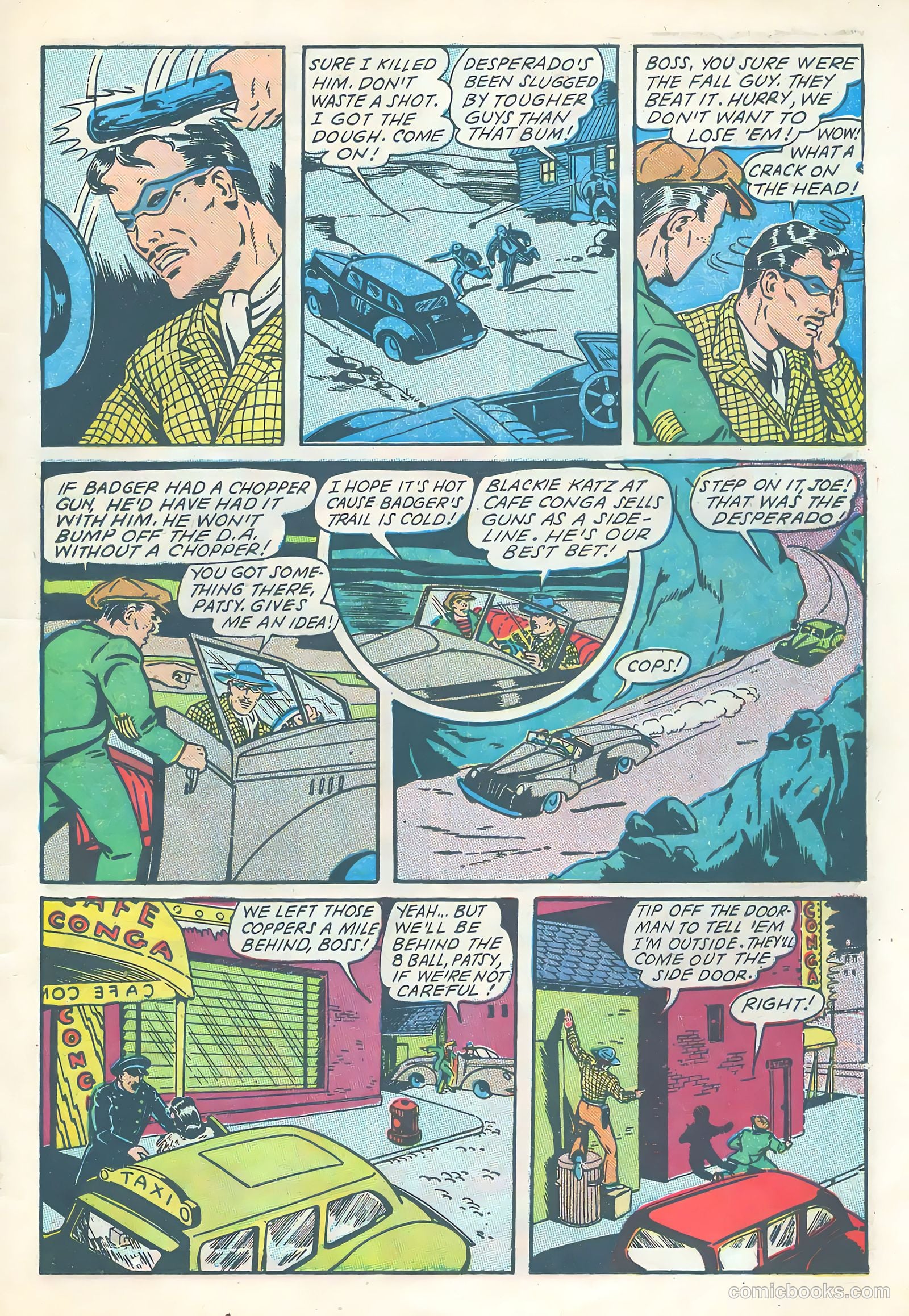 Northwest Mounties #4 (1949) — page 25 of 36