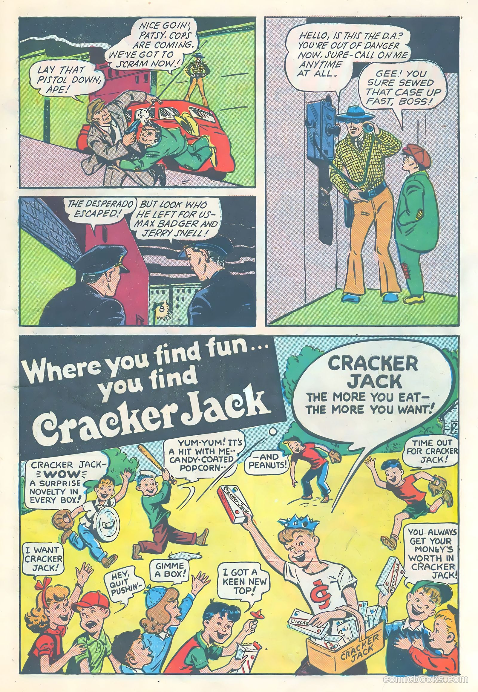 Northwest Mounties #4 (1949) — page 27 of 36