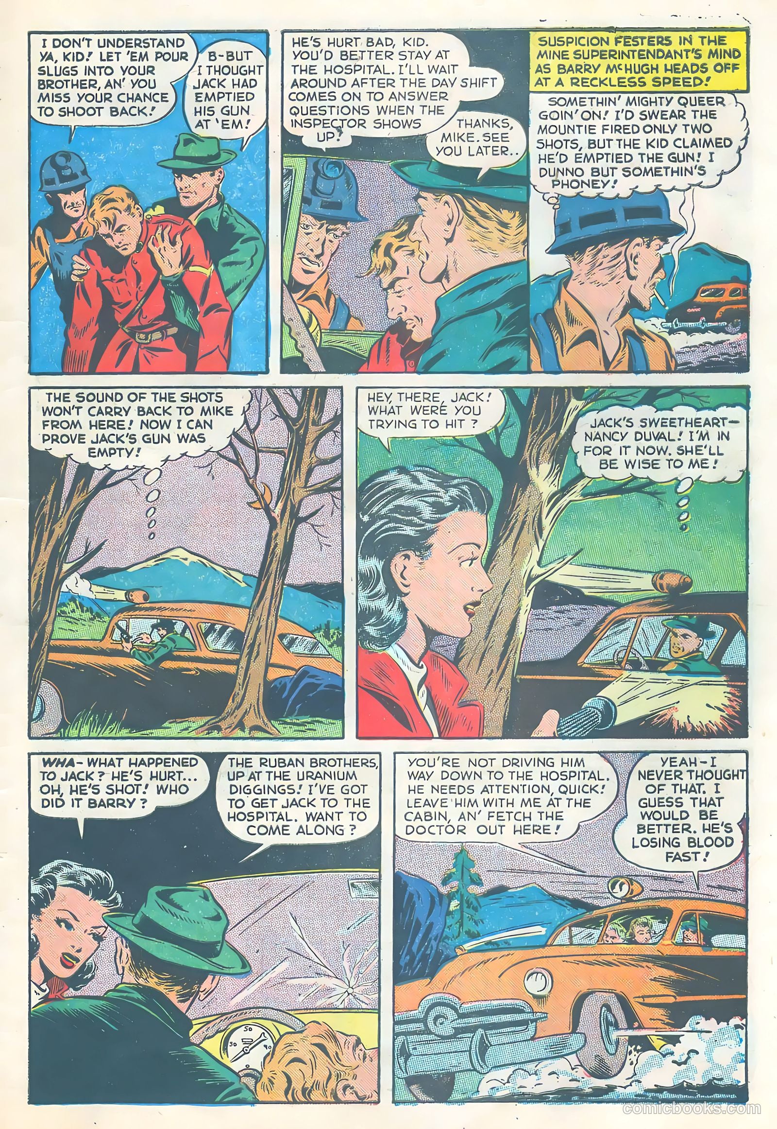 Northwest Mounties #4 (1949) — page 29 of 36
