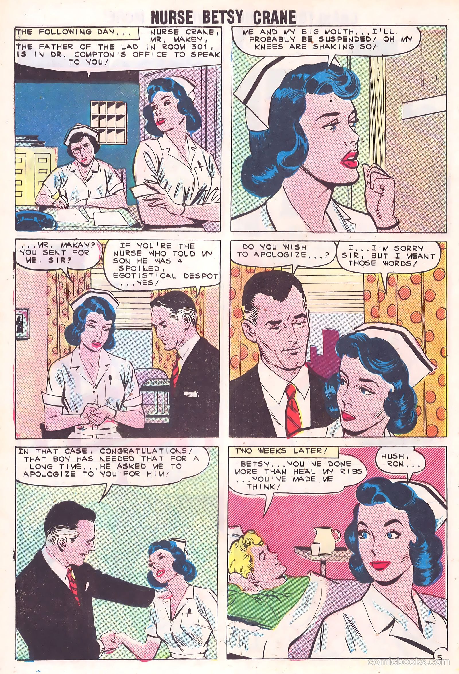 Nurse Betsy Crane #12 (1961) — page 8 of 36