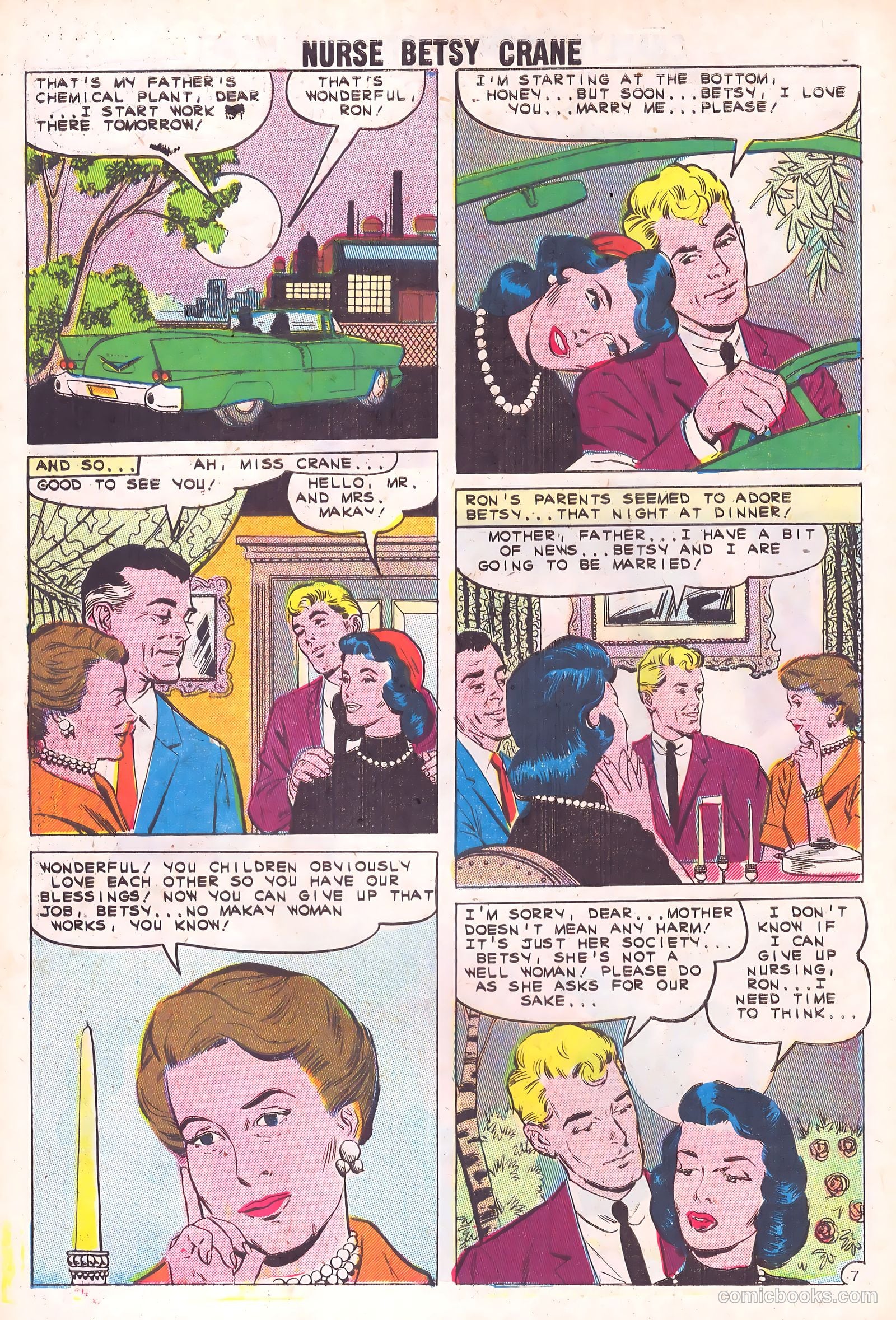 Nurse Betsy Crane #12 (1961) — page 10 of 36