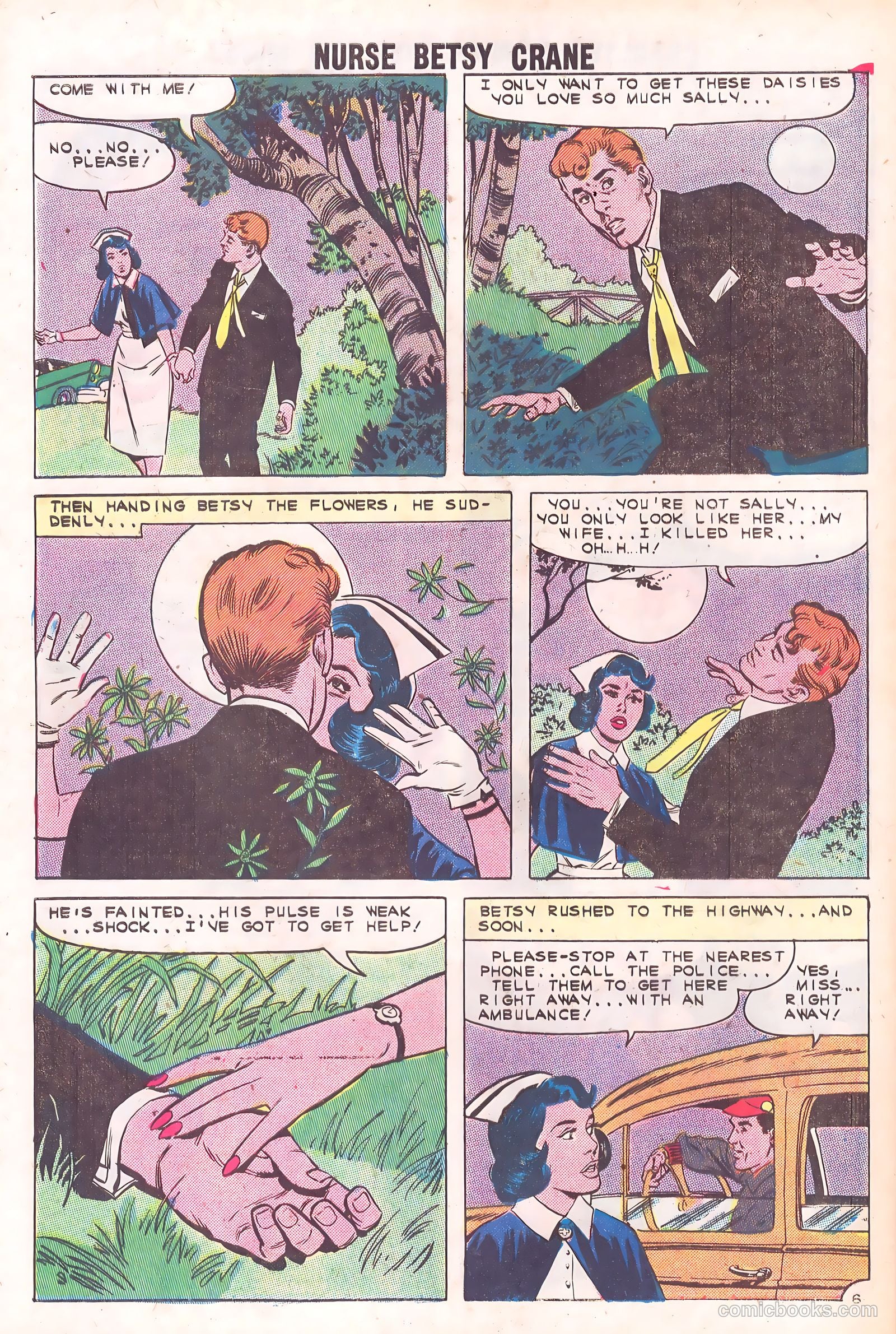 Nurse Betsy Crane #12 (1961) — page 28 of 36