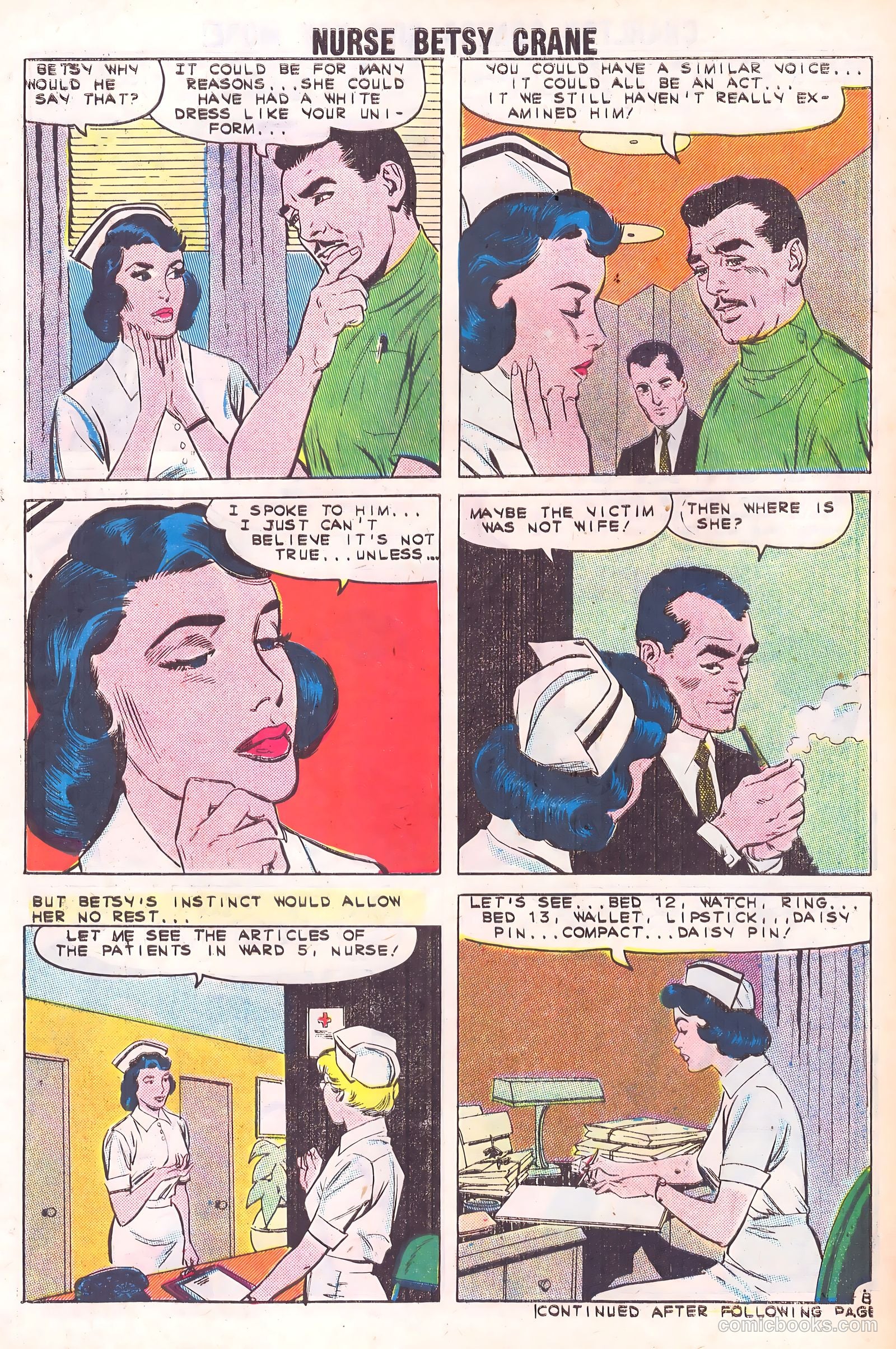 Nurse Betsy Crane #12 (1961) — page 30 of 36
