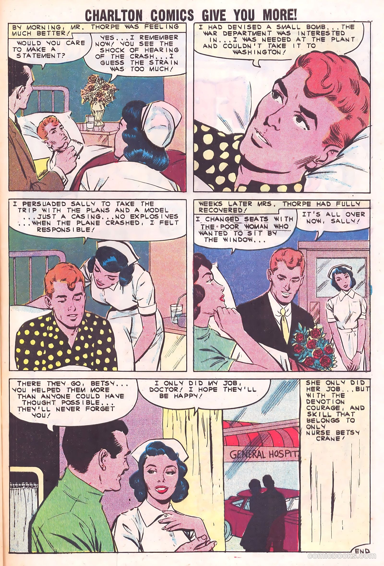 Nurse Betsy Crane #12 (1961) — page 33 of 36