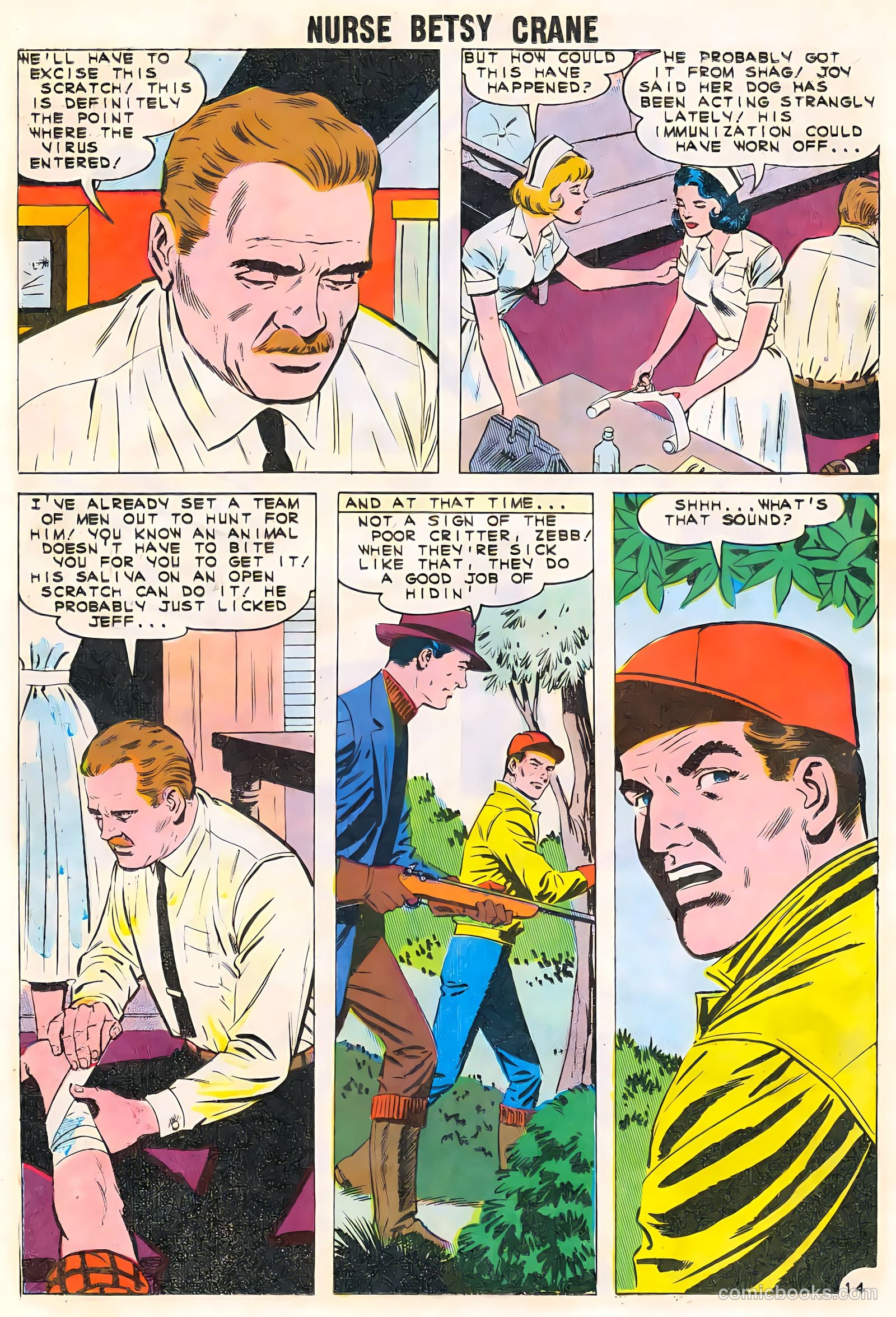 Nurse Betsy Crane #13 (1961) — page 18 of 36