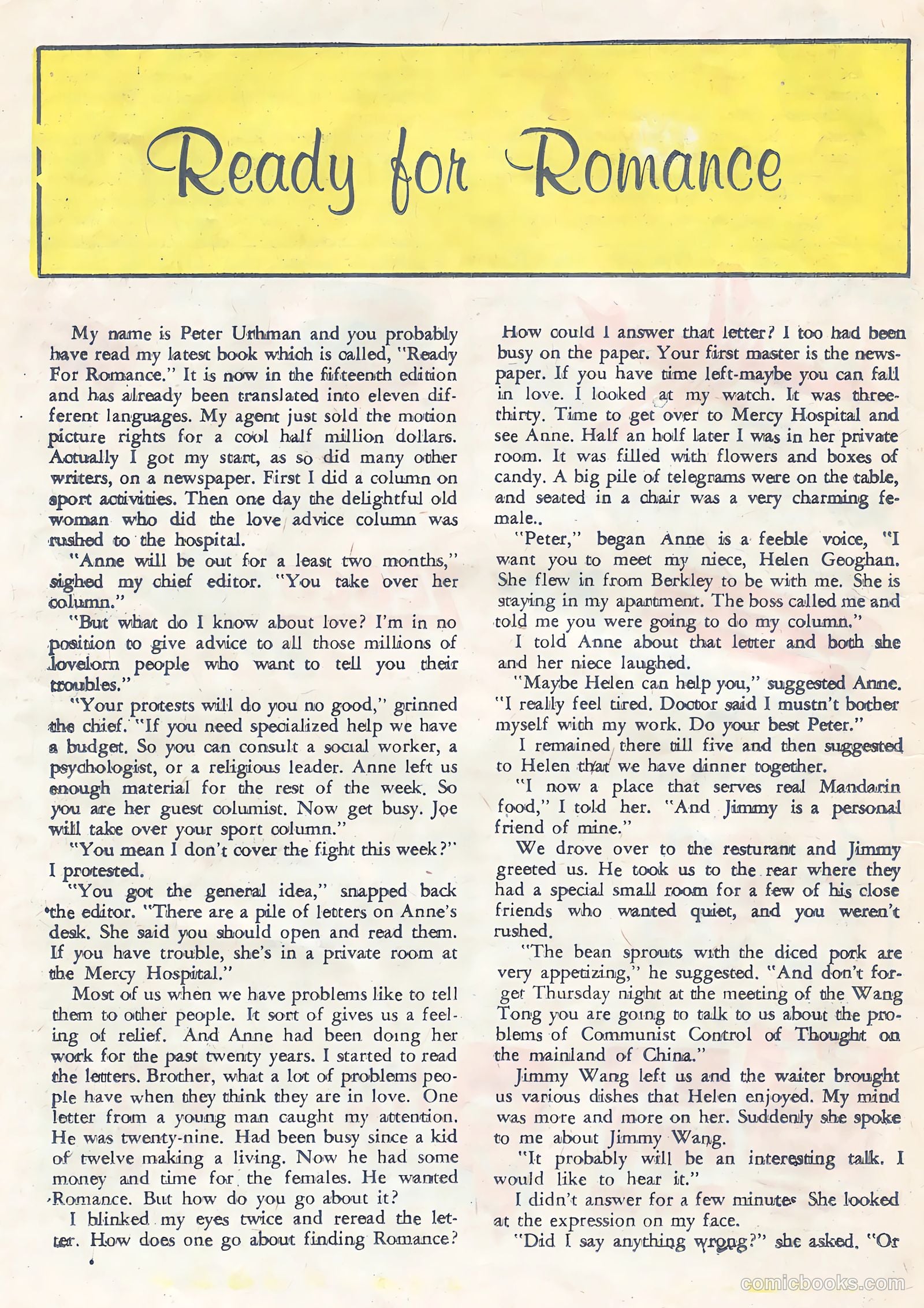 Nurse Betsy Crane #14 (1961) — page 20 of 36