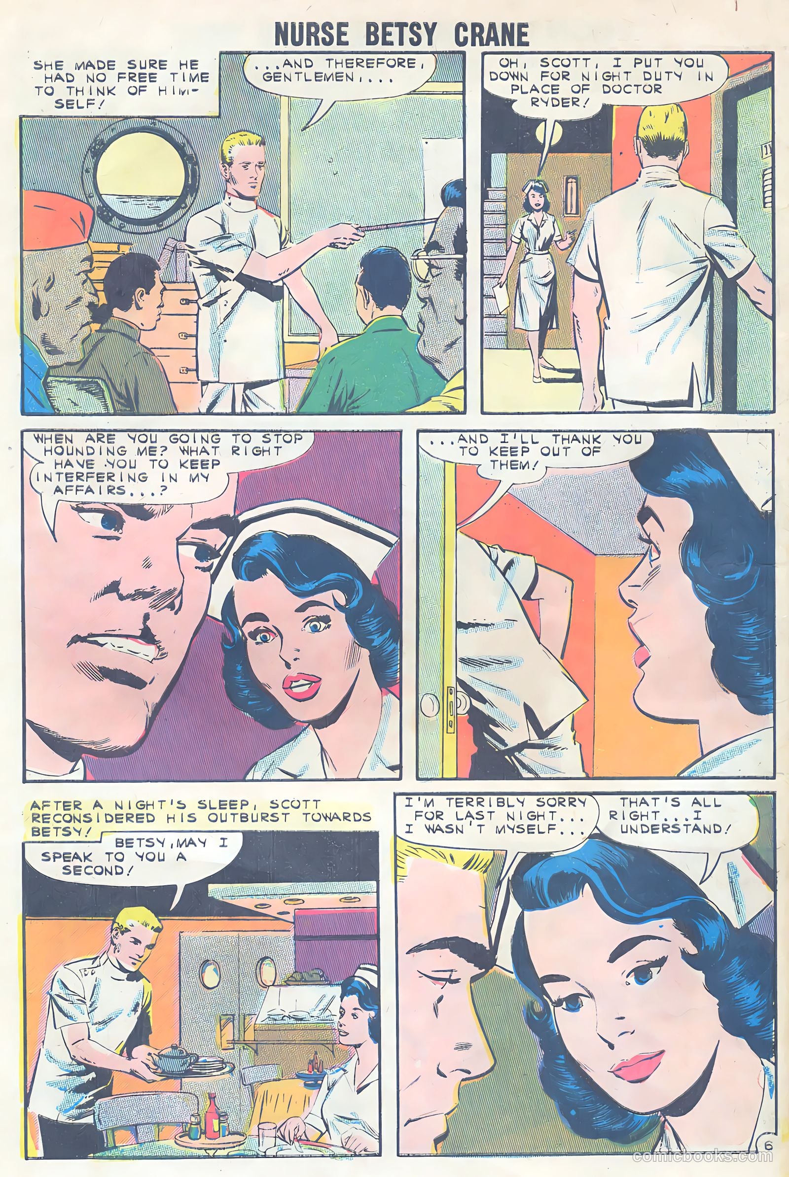 Nurse Betsy Crane #14 (1961) — page 28 of 36