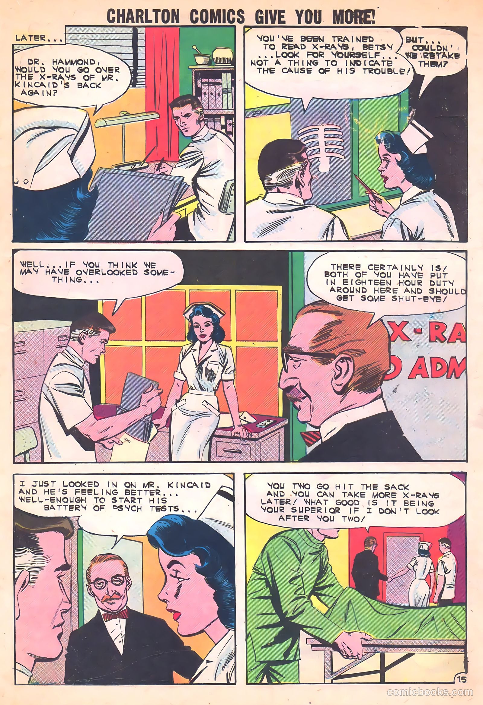 Nurse Betsy Crane #15 (1962) — page 19 of 36