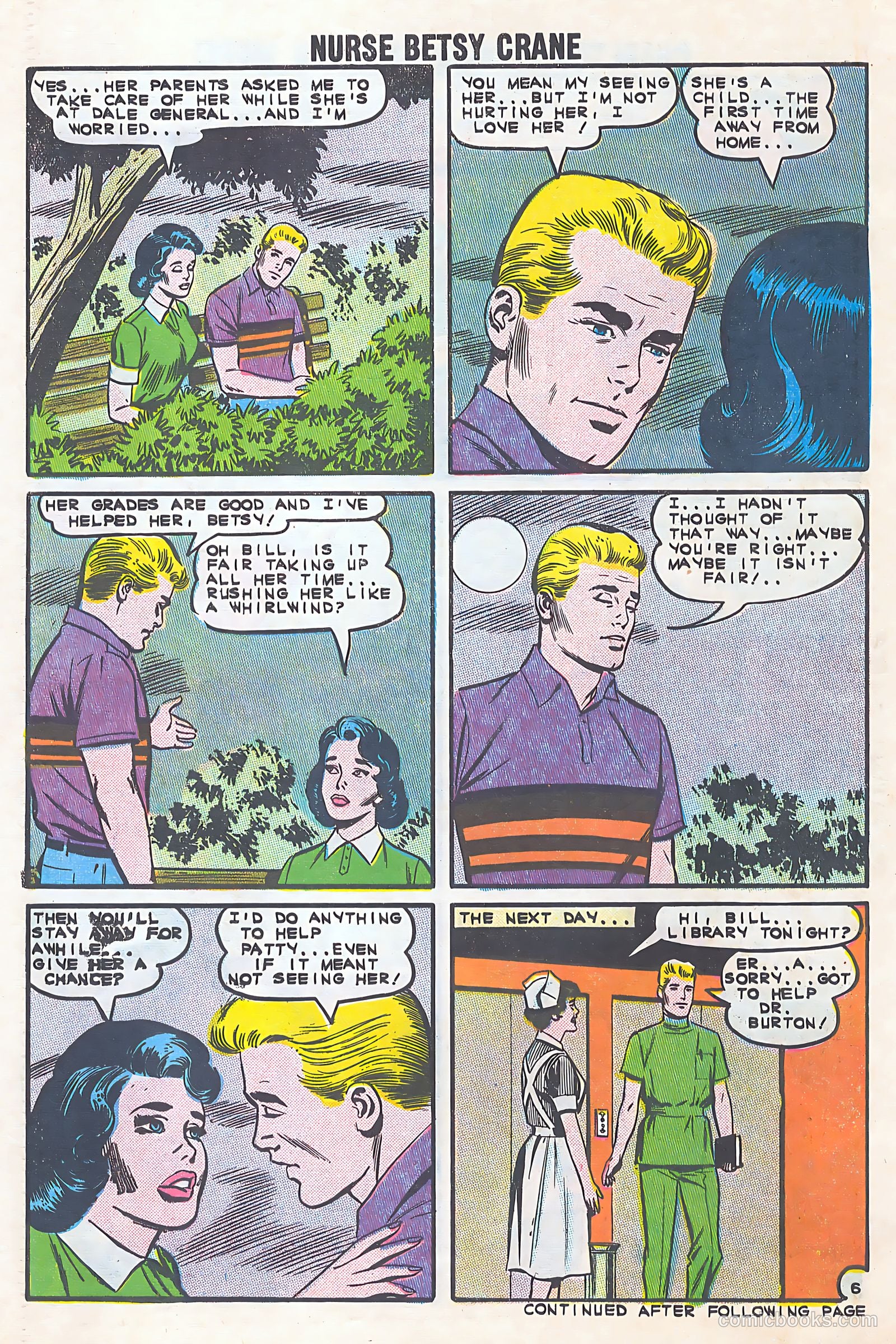 Nurse Betsy Crane #16 (1962) — page 30 of 36