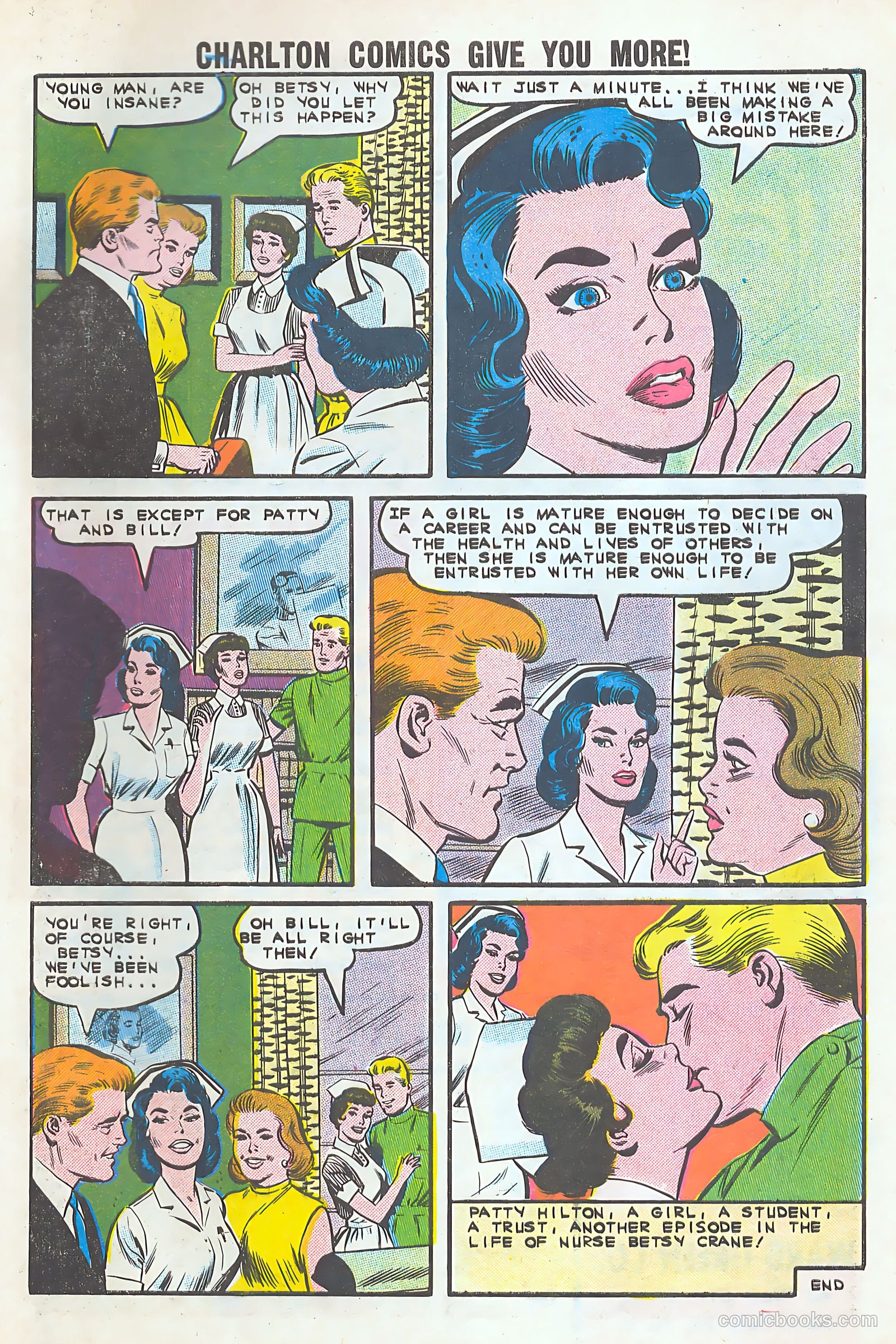 Nurse Betsy Crane #16 (1962) — page 33 of 36