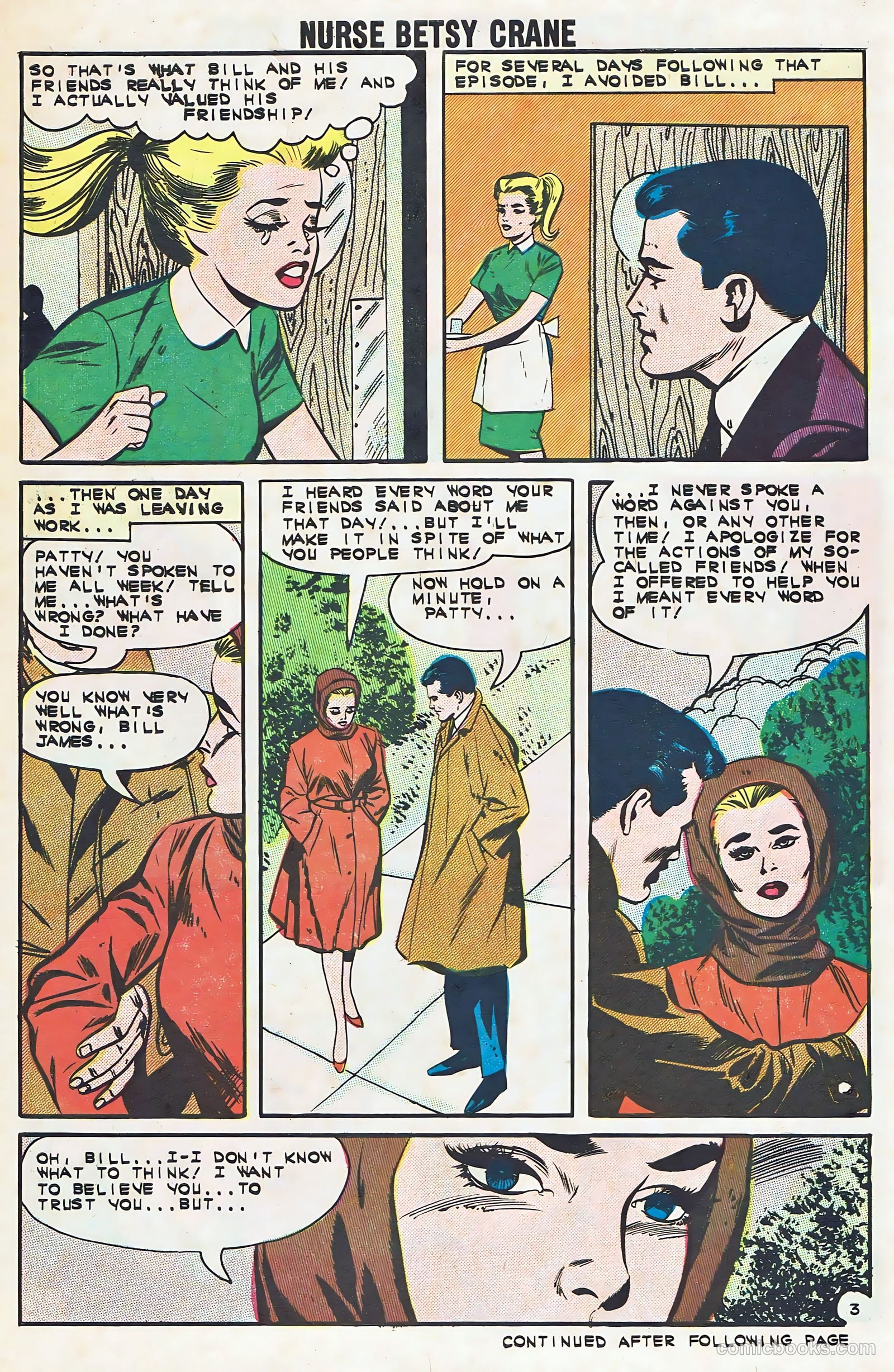 Nurse Betsy Crane #17 (1962) — page 30 of 36