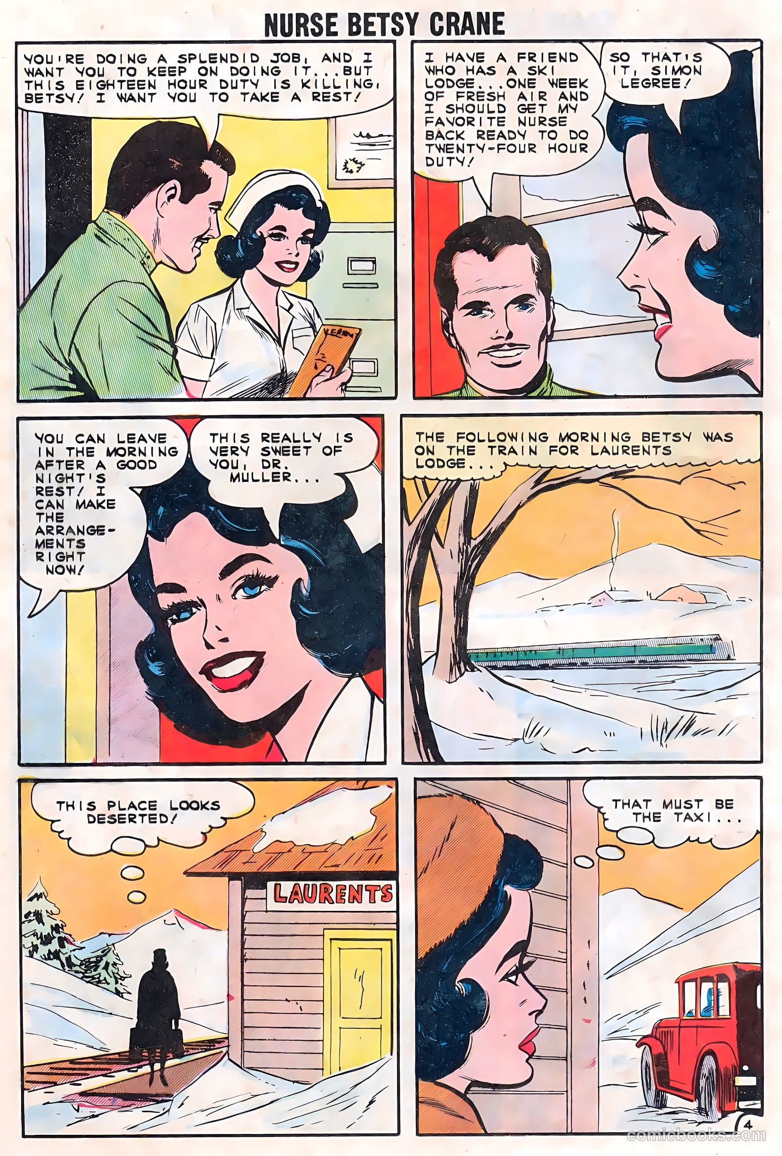 Nurse Betsy Crane #18 (1962) — page 12 of 36