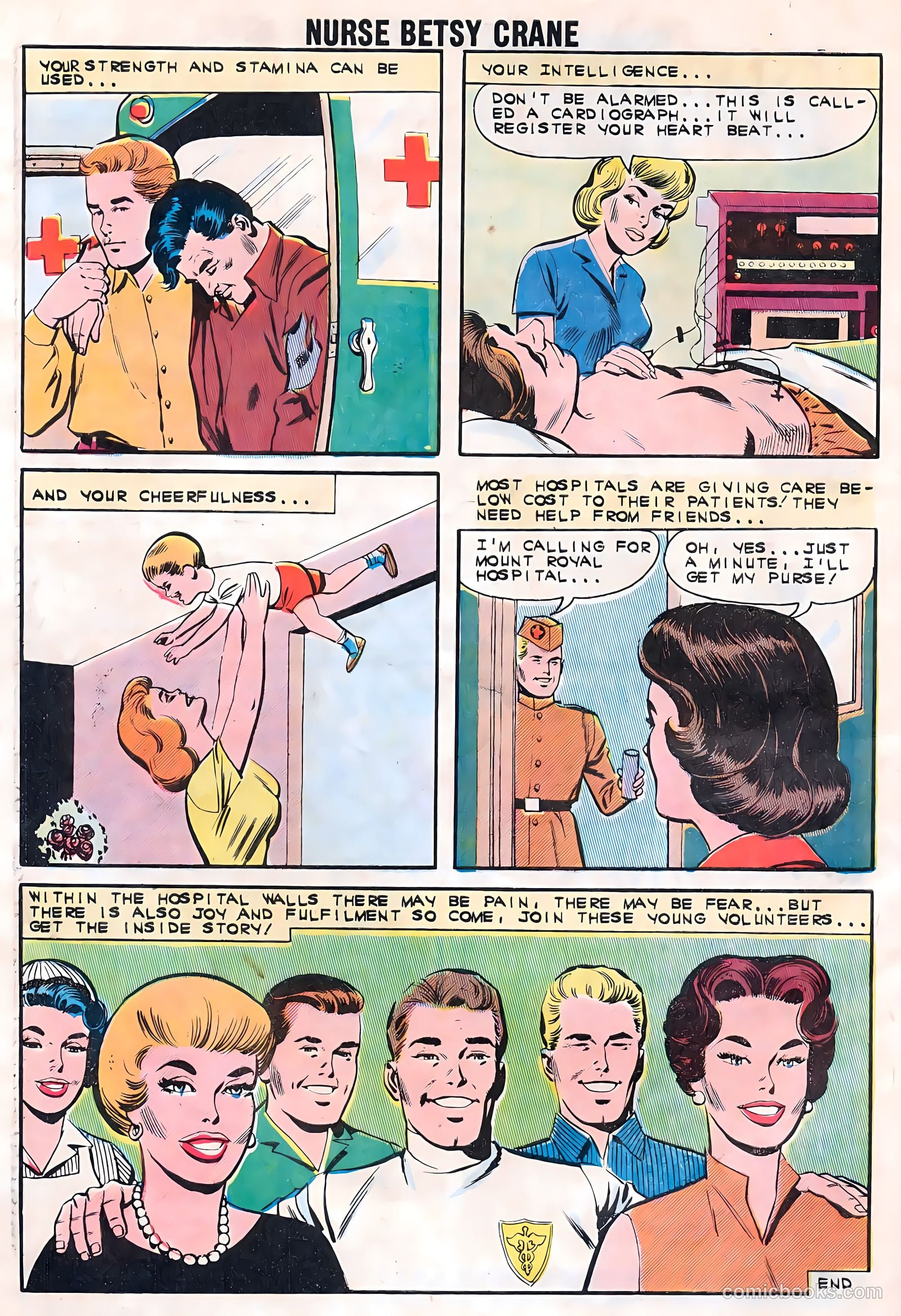 Nurse Betsy Crane #18 (1962) — page 32 of 36