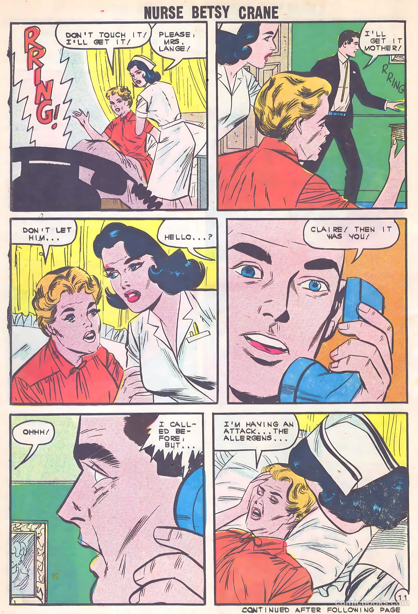 Nurse Betsy Crane #19 (1962) — page 14 of 36
