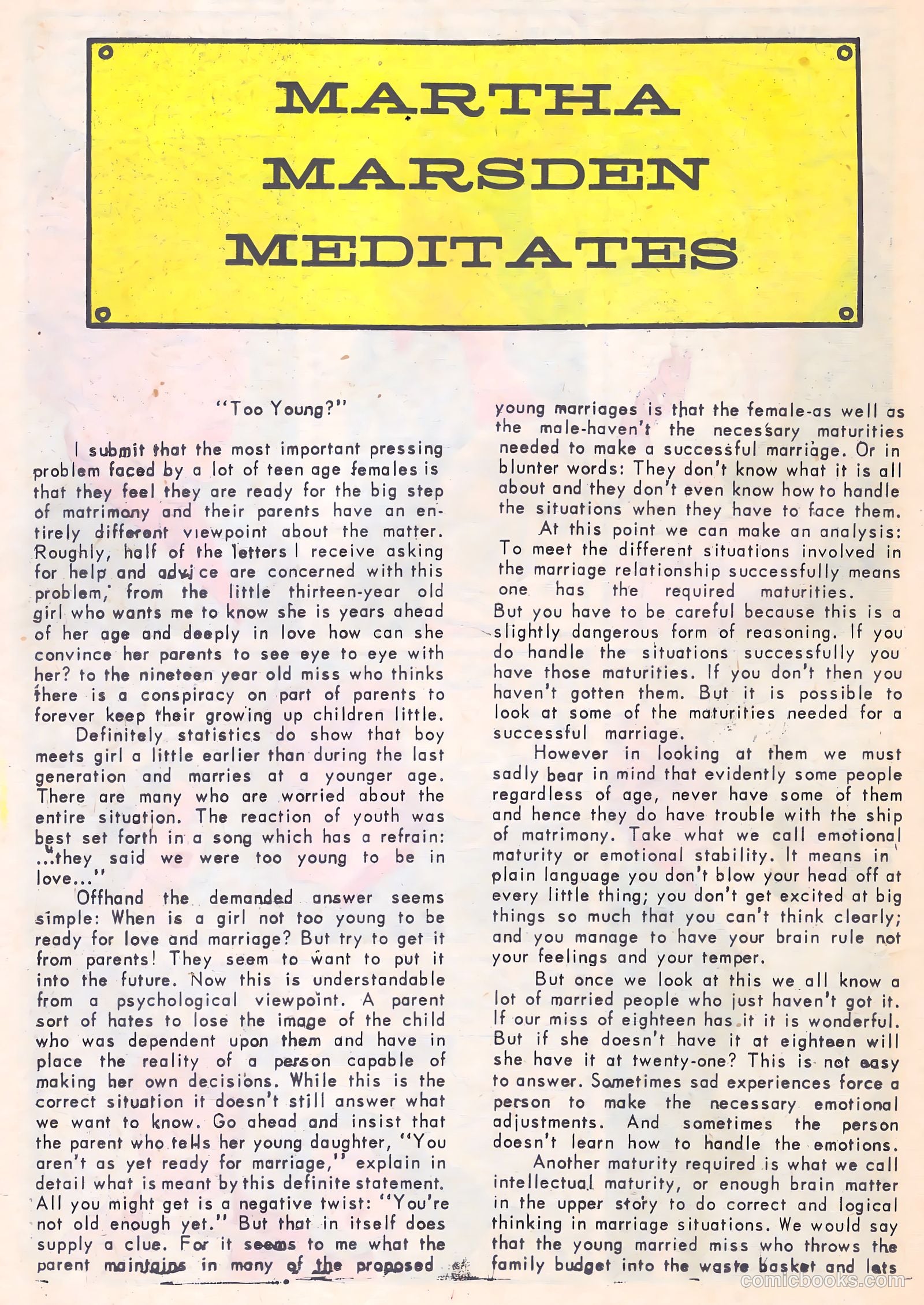 Nurse Betsy Crane #19 (1962) — page 26 of 36