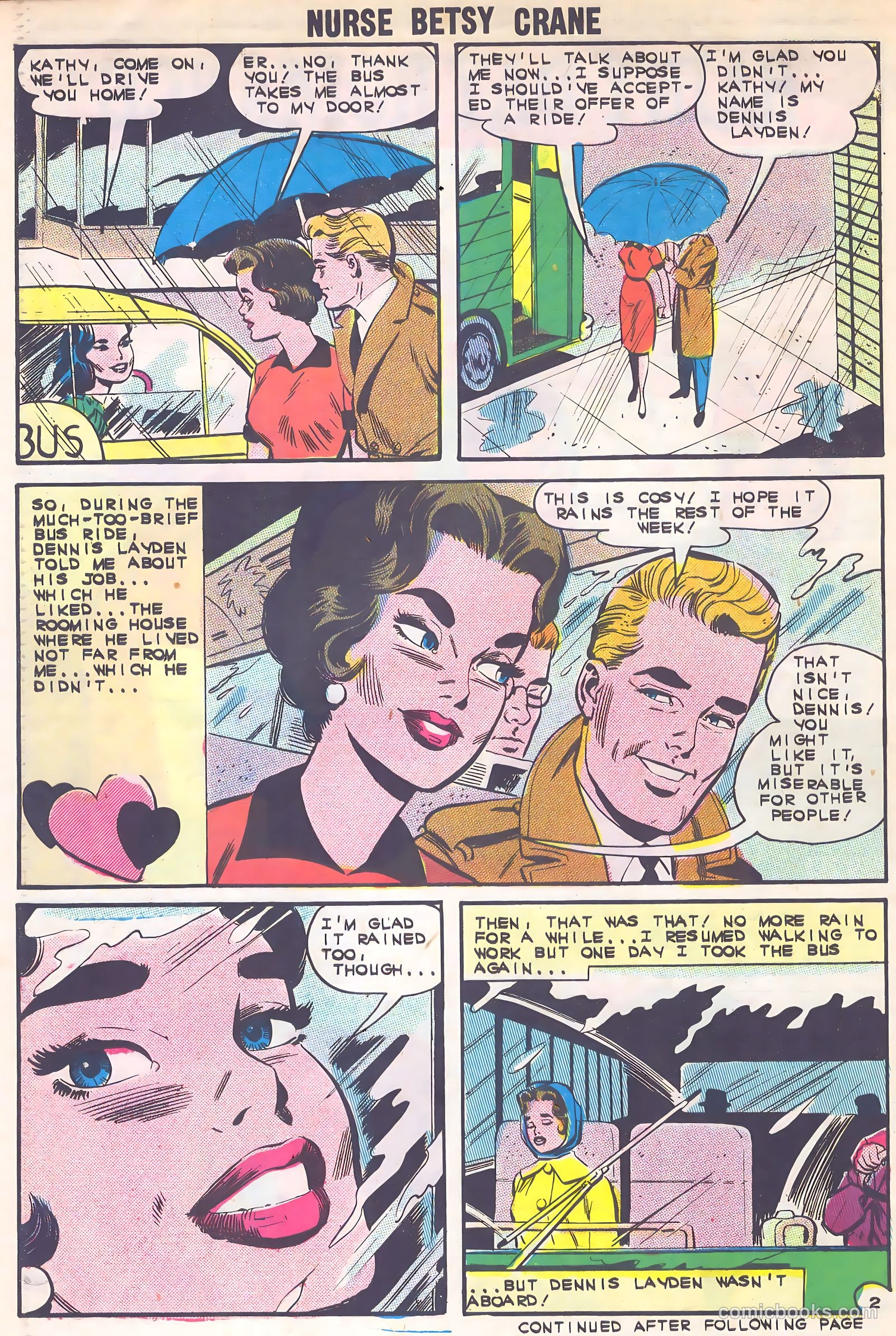 Nurse Betsy Crane #19 (1962) — page 30 of 36