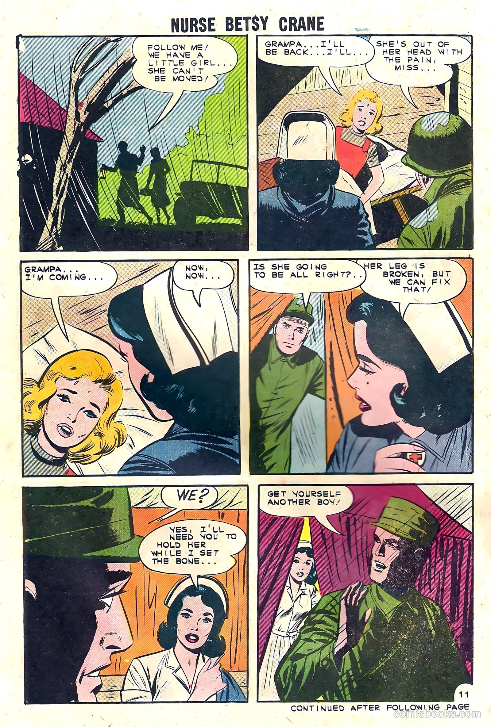 Nurse Betsy Crane #20 (1968) — page 14 of 36