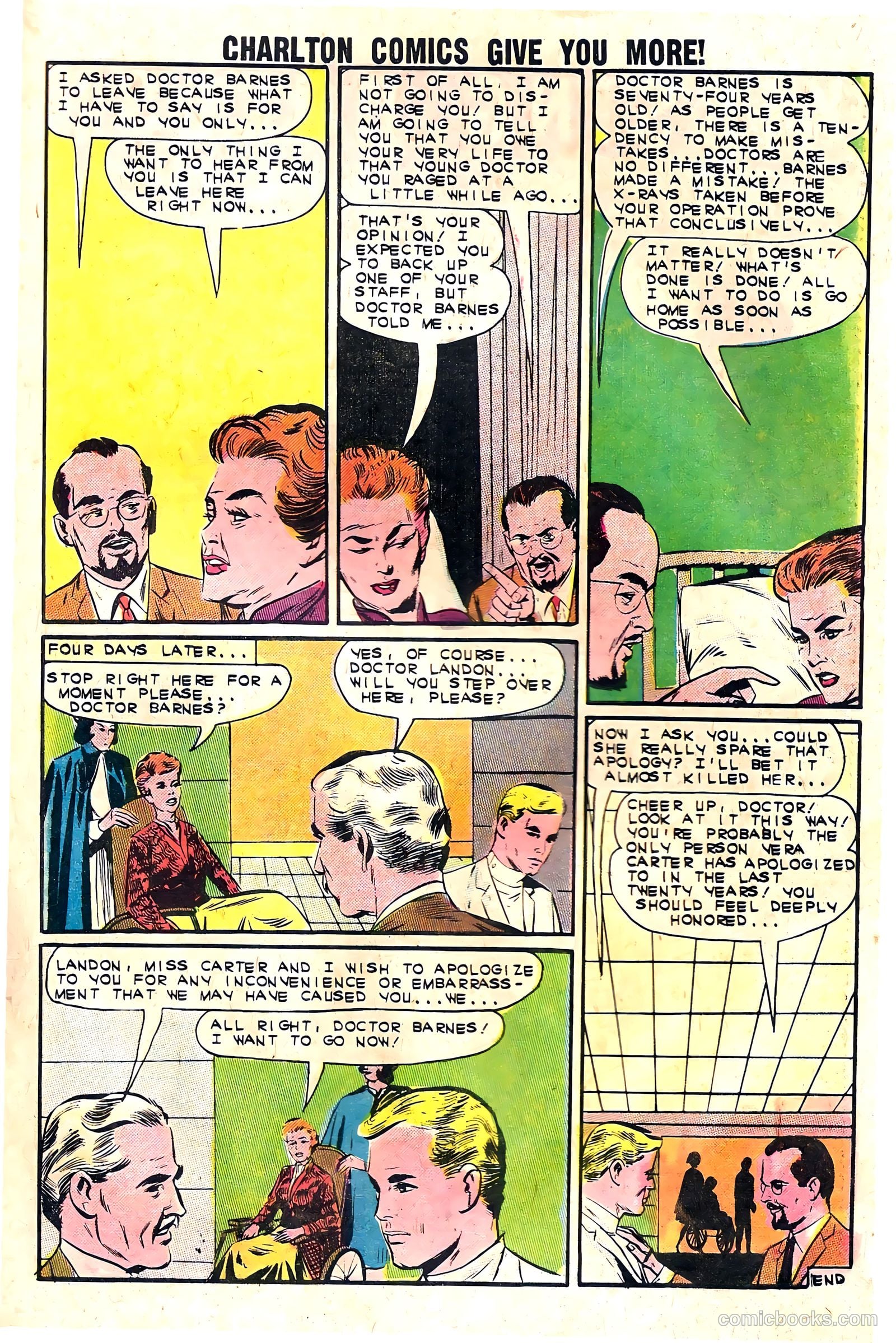 Nurse Betsy Crane #20 (1968) — page 33 of 36