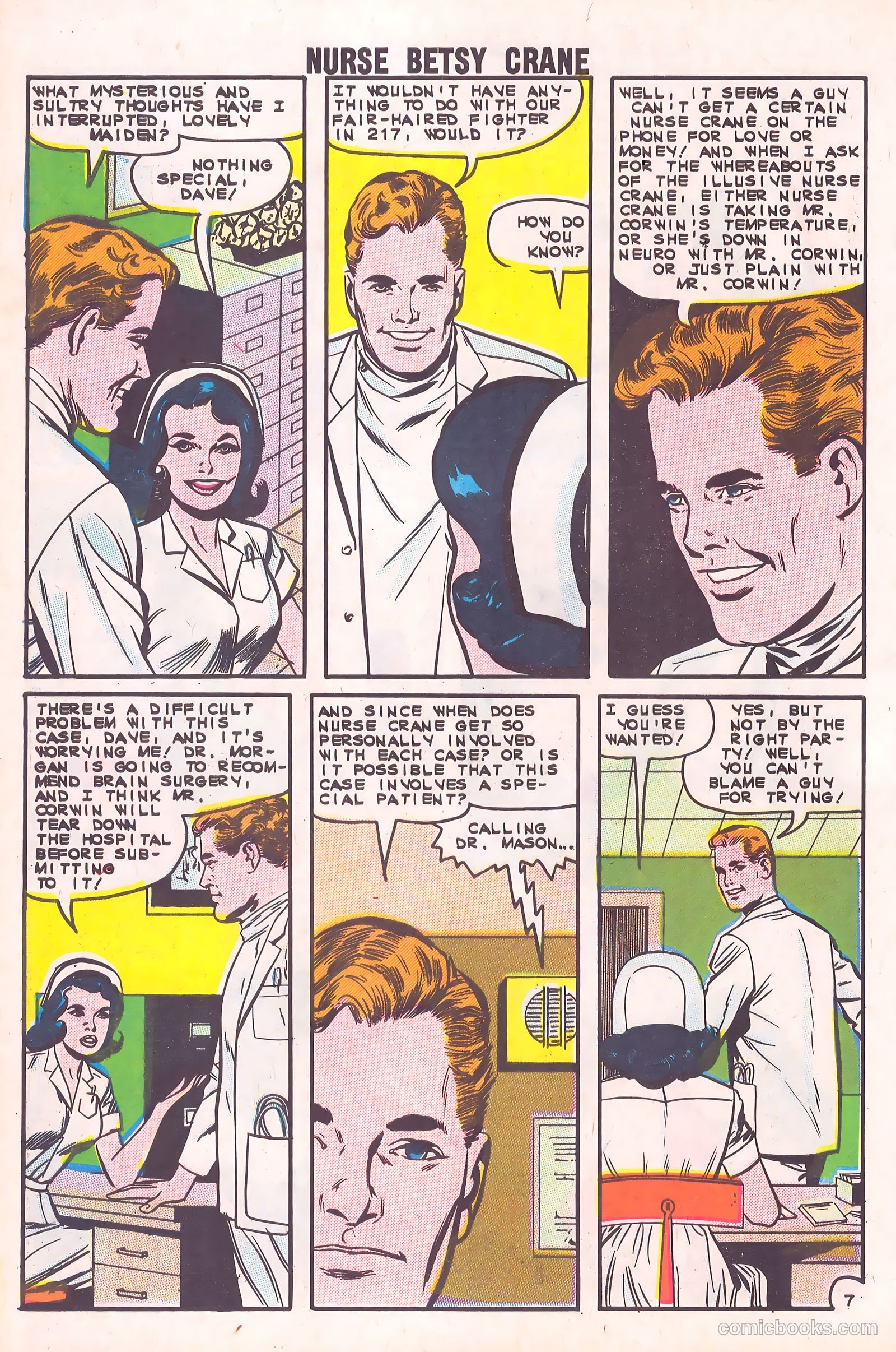 Nurse Betsy Crane #22 (1963) — page 10 of 36