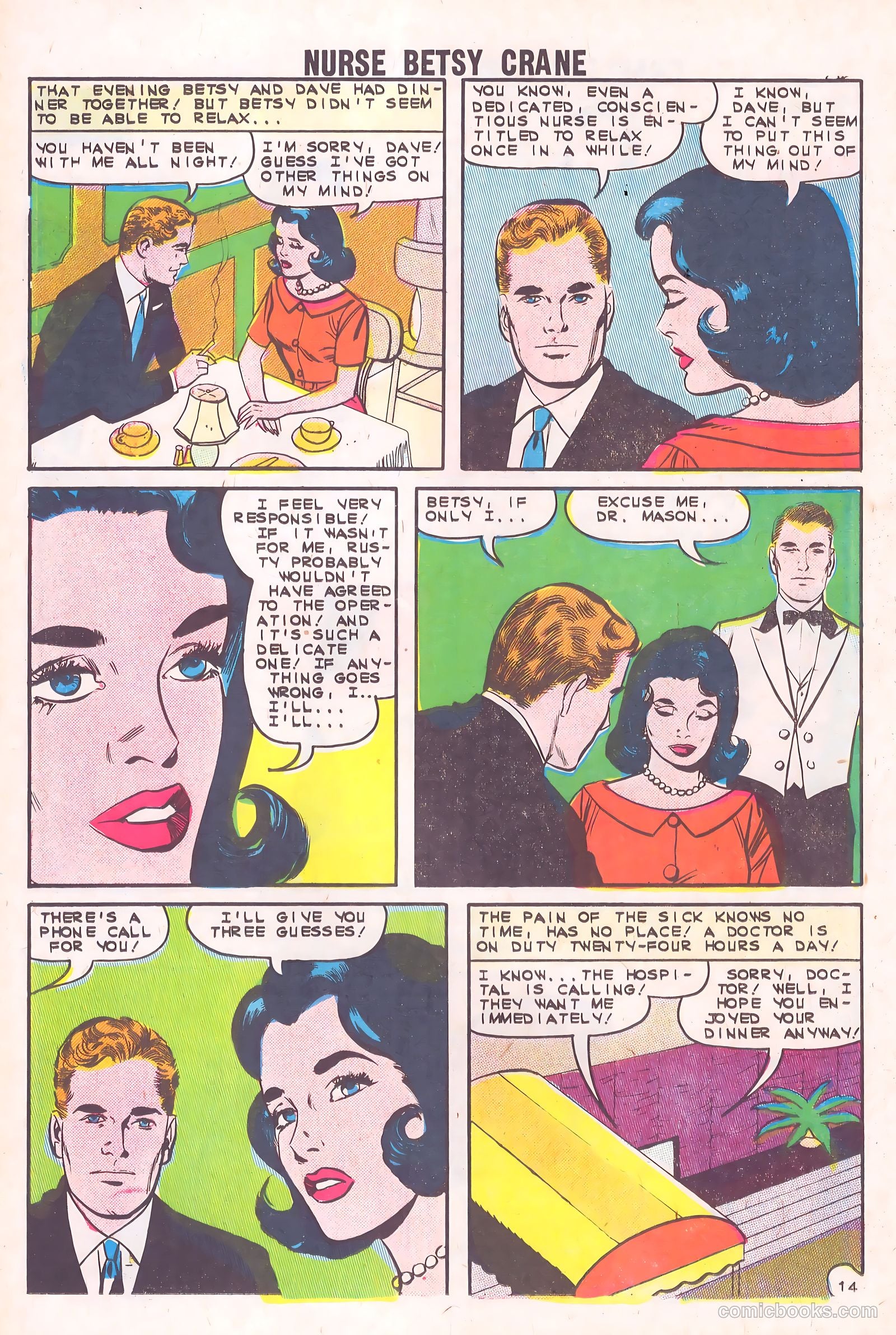 Nurse Betsy Crane #22 (1963) — page 18 of 36