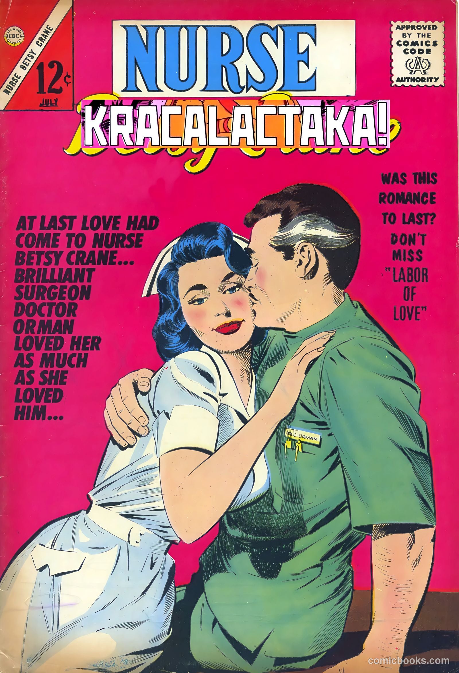 Nurse Betsy Crane #23 (1963) — page 37 of 37