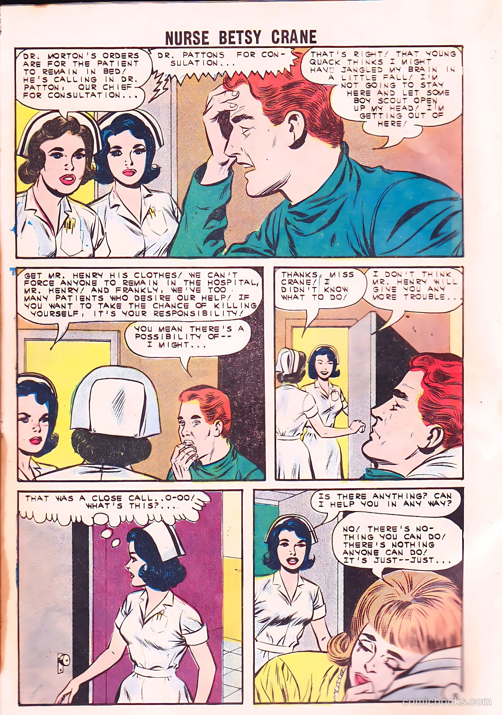 Nurse Betsy Crane #24 (1963) — page 8 of 36