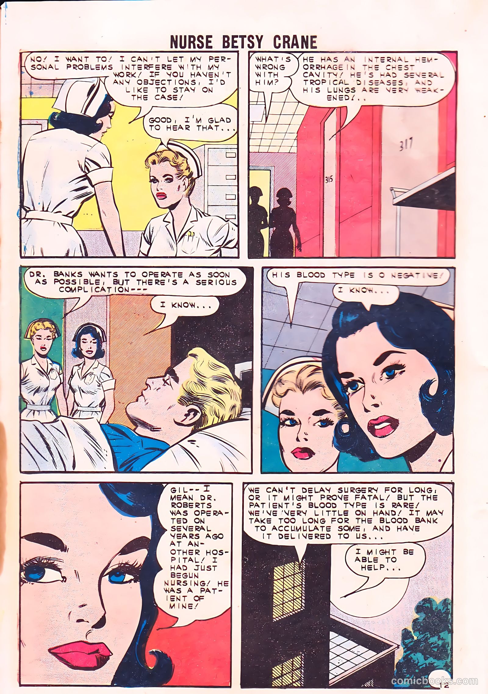 Nurse Betsy Crane #24 (1963) — page 16 of 36