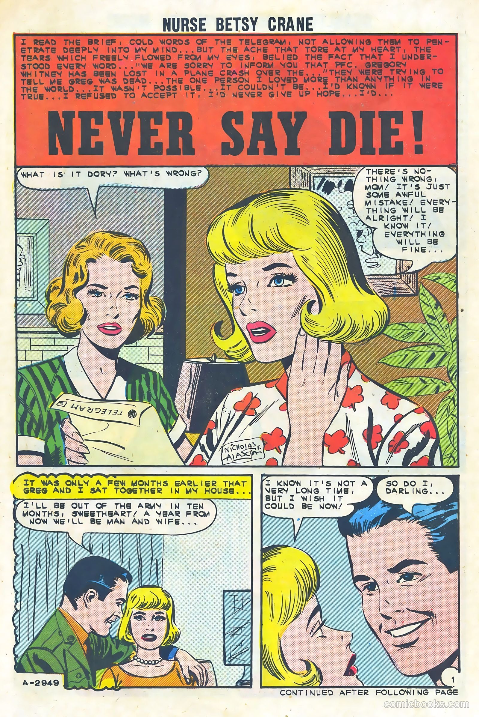 Nurse Betsy Crane #26 (1964) — page 14 of 37