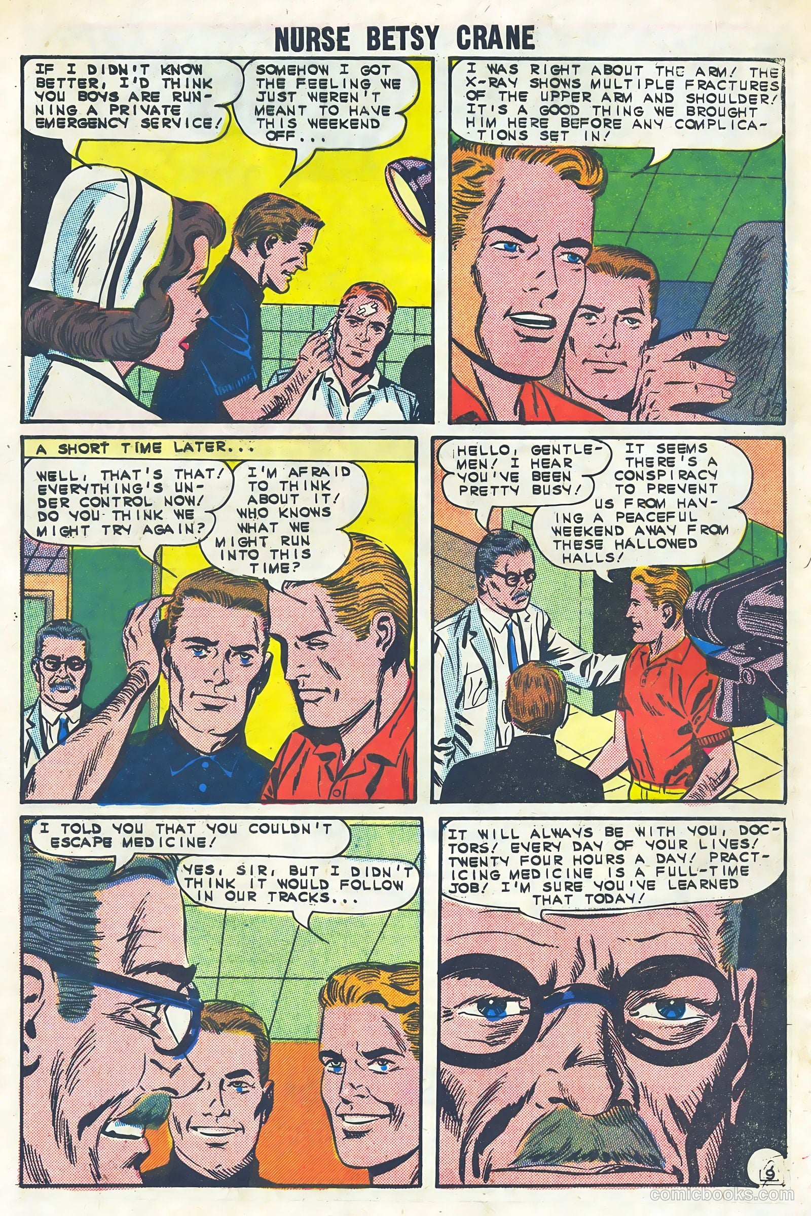 Nurse Betsy Crane #26 (1964) — page 32 of 37