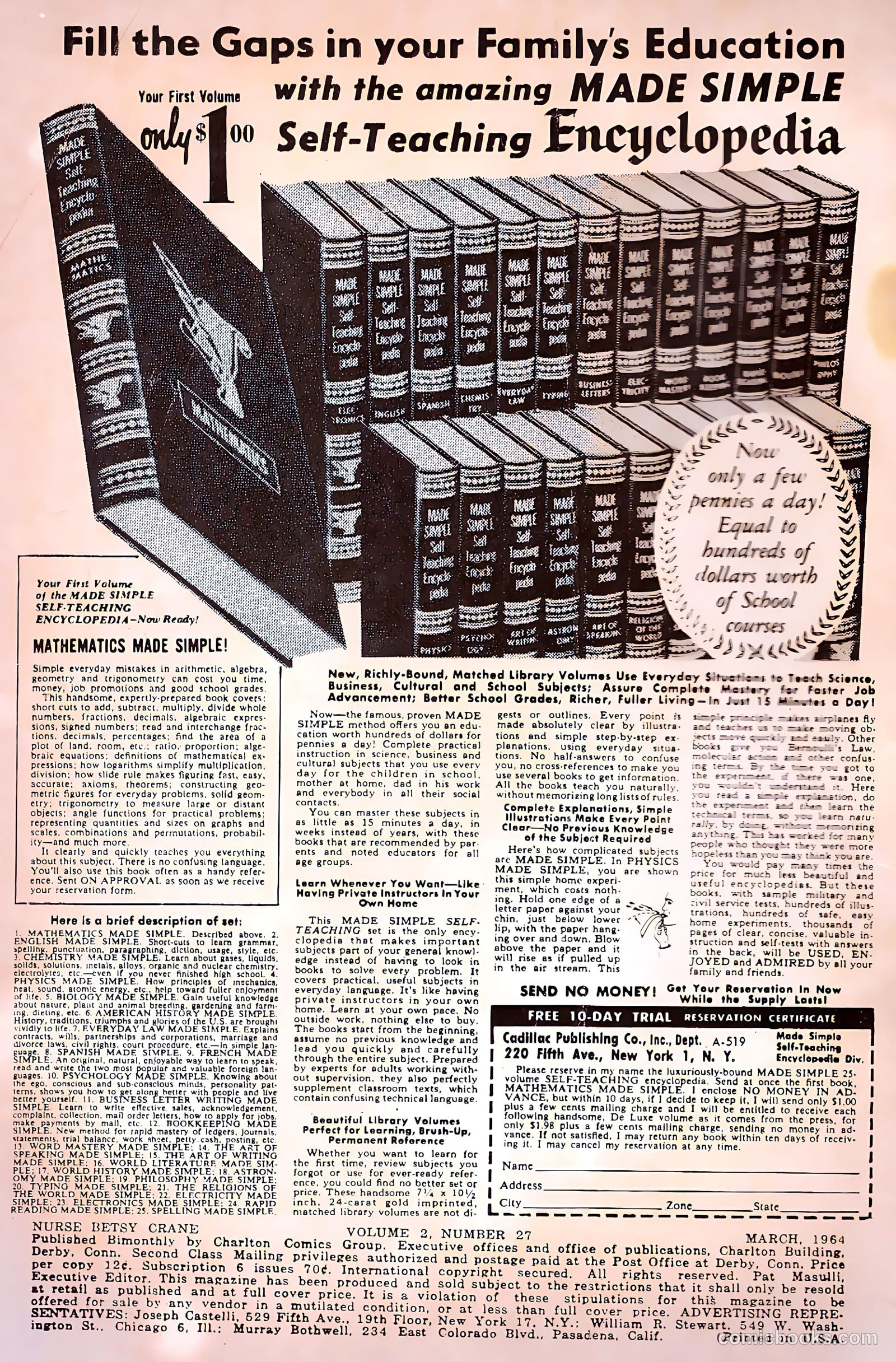 Nurse Betsy Crane #27 (1964) — page 2 of 37