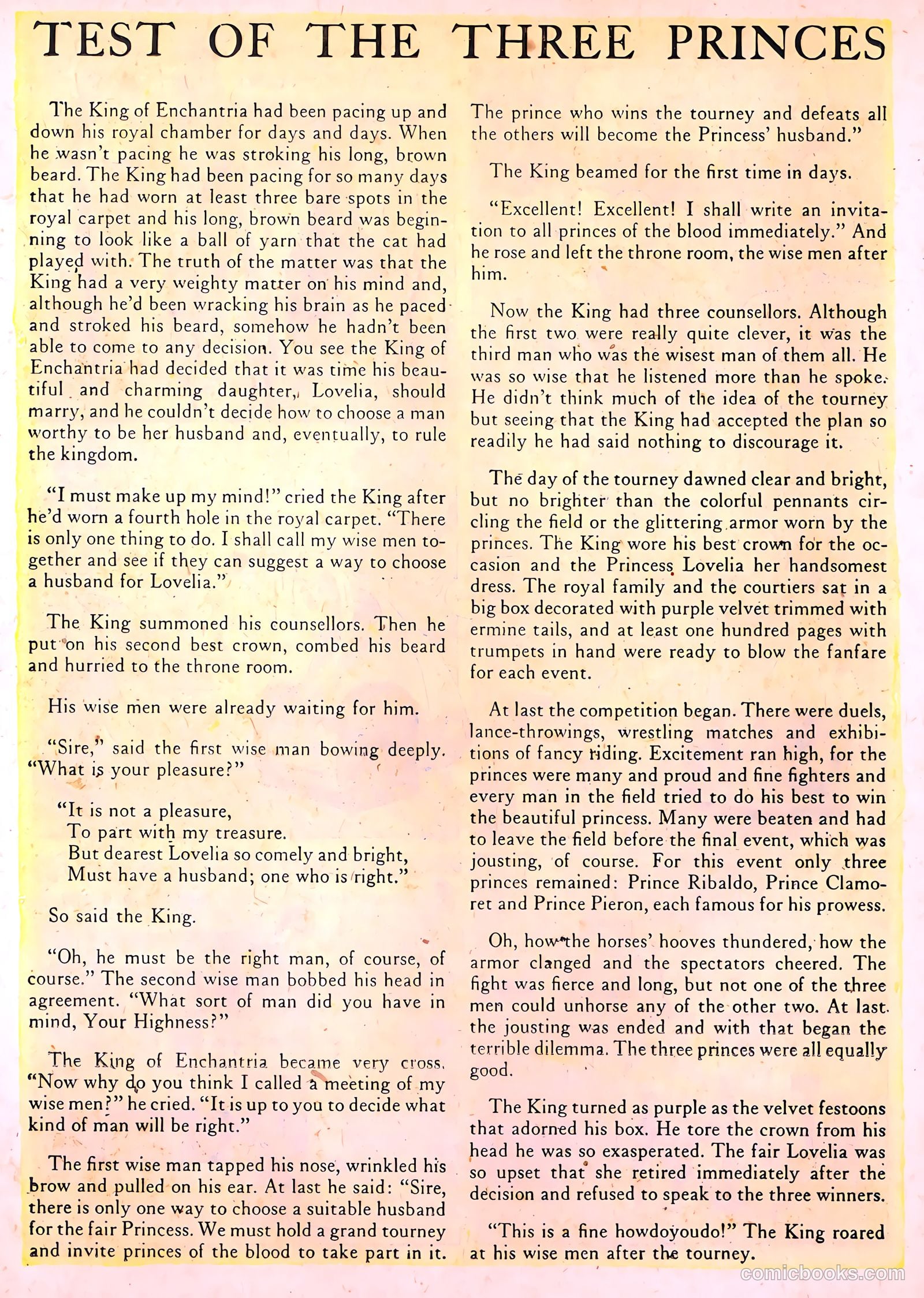 Nursery Rhymes #2 (1951) — page 22 of 36
