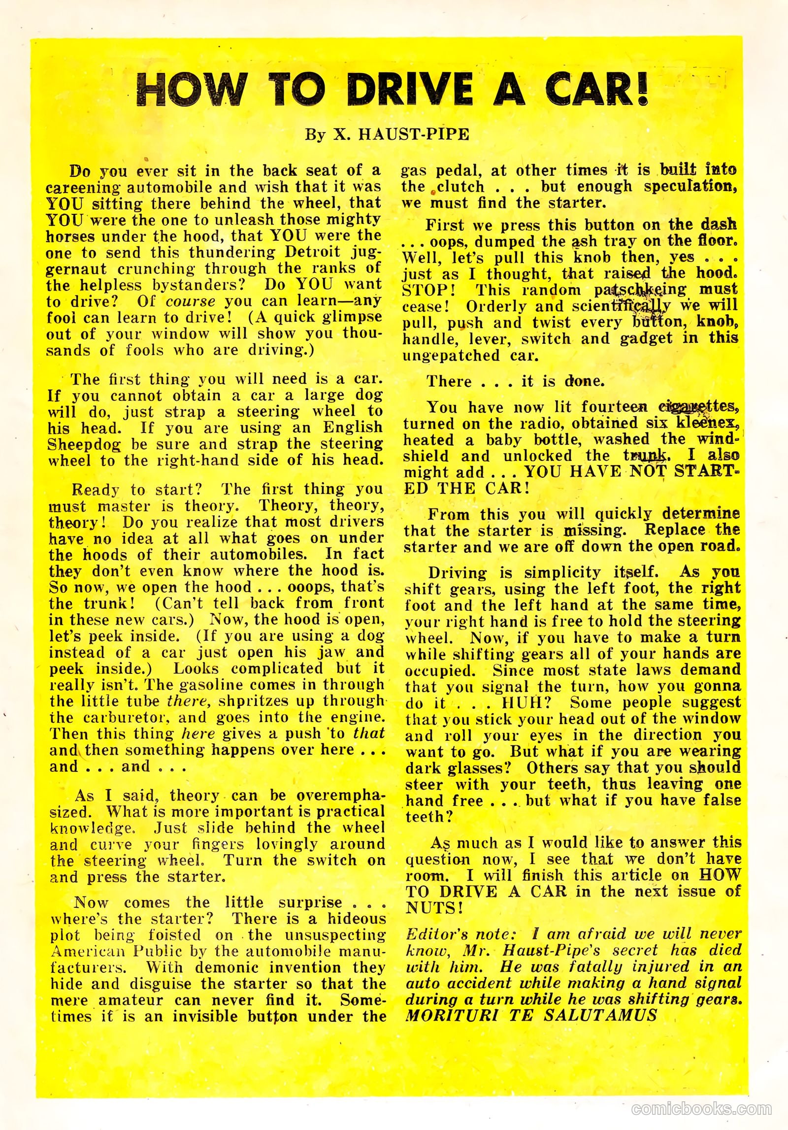 Nuts! #5 (1954) — page 11 of 37