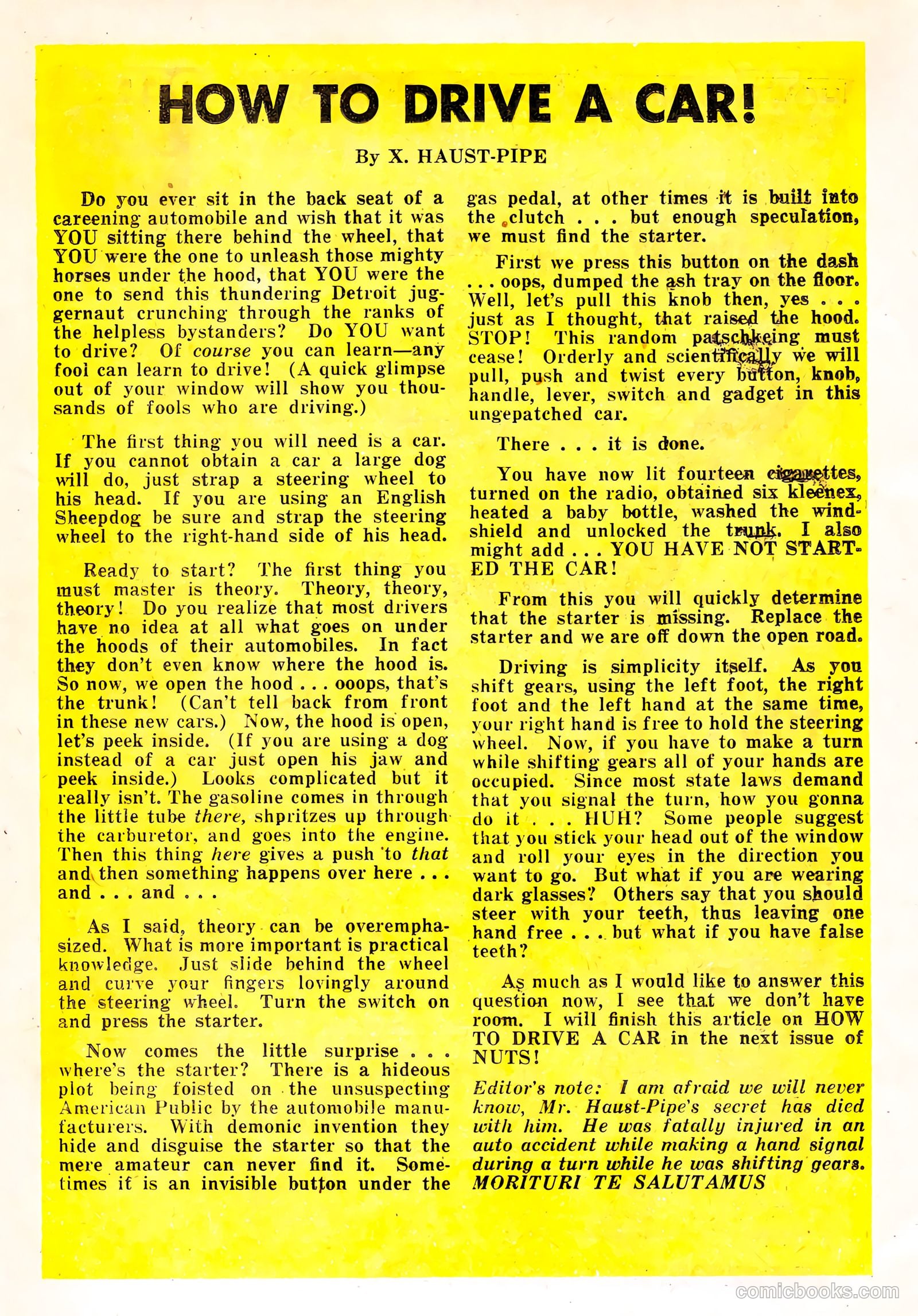 Nuts! #5 (1954) — page 11 of 36