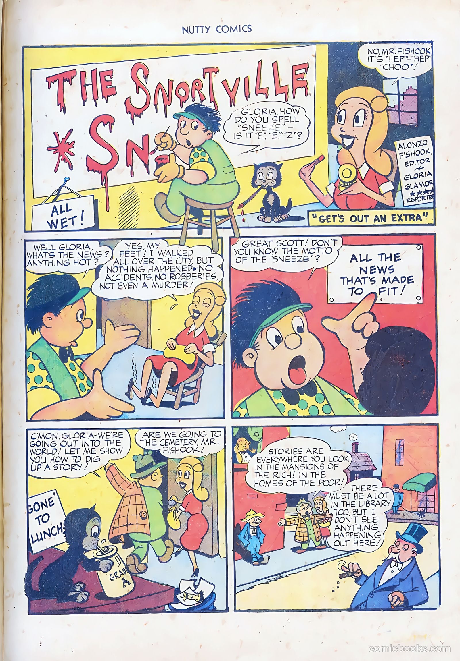 Nutty Comics #1 (1946) — page 13 of 37
