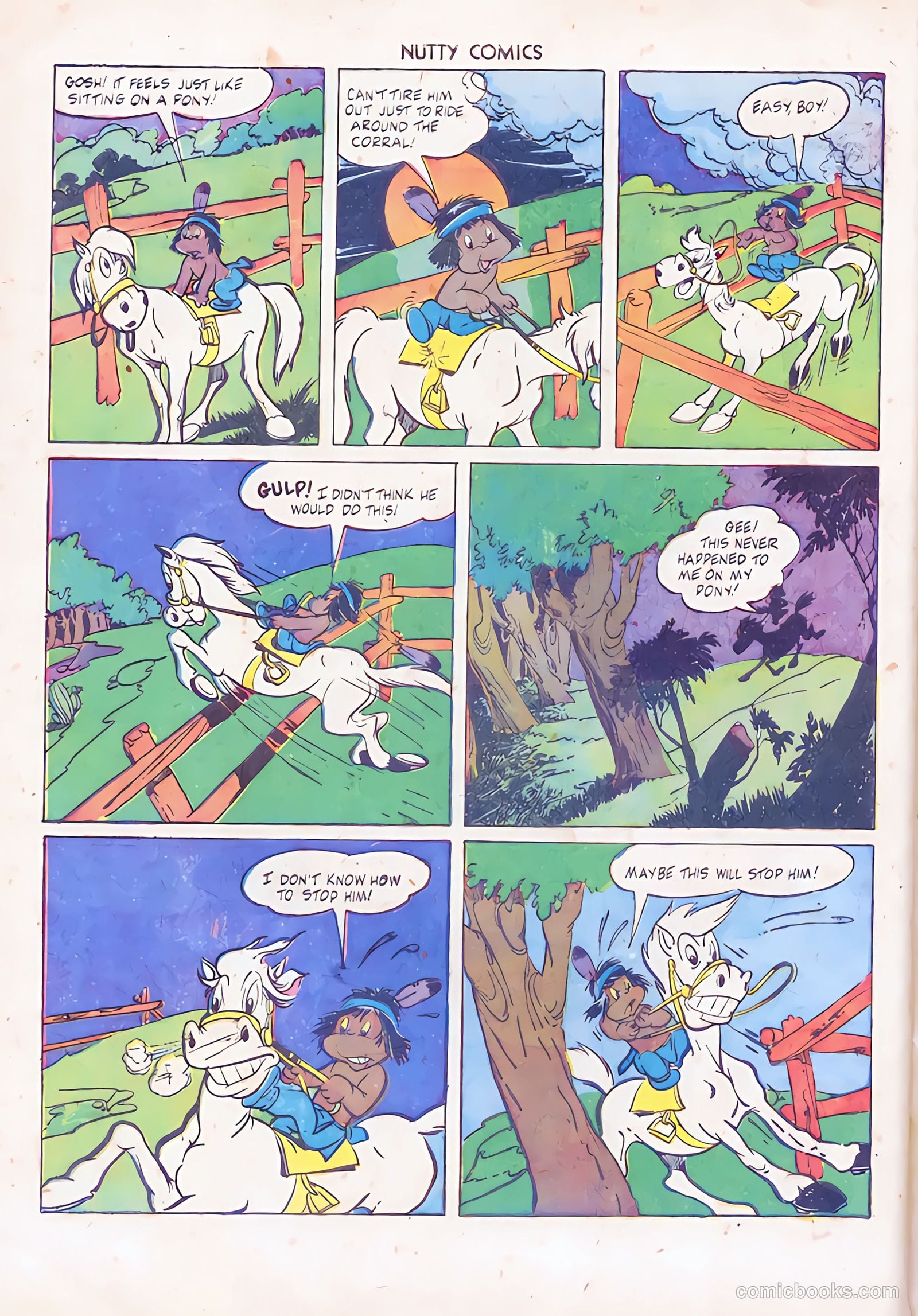 Nutty Comics #1 (1946) — page 28 of 37