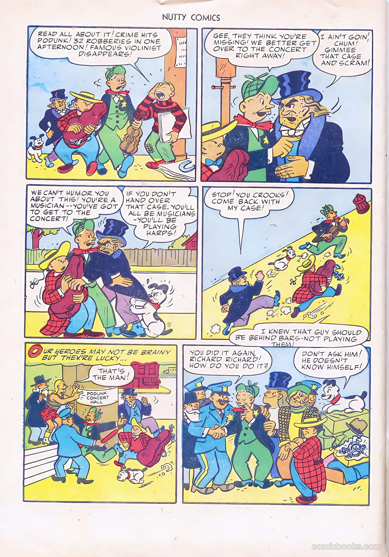 Nutty Comics #1 (1946) — page 34 of 37
