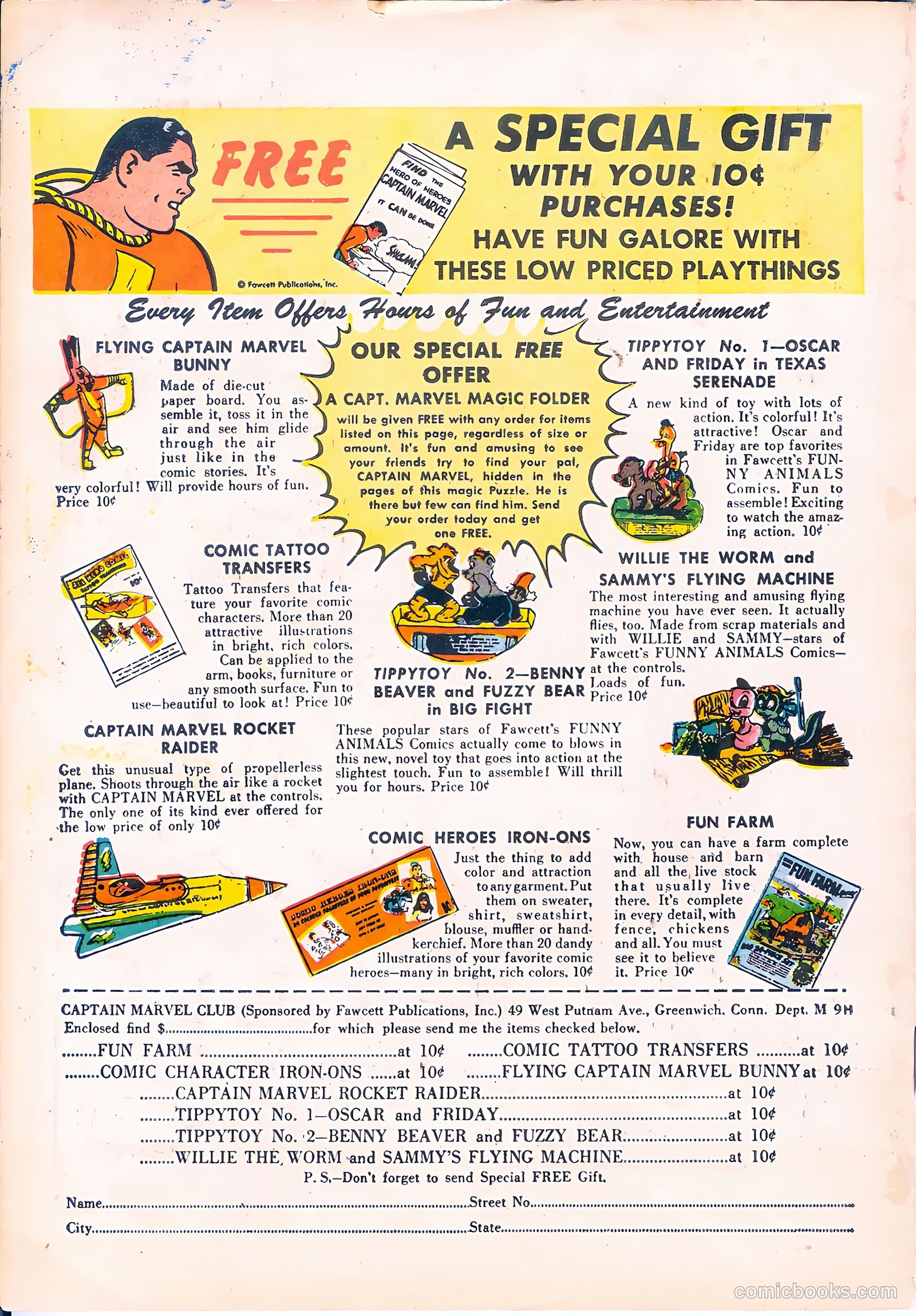 Nutty Comics #1 (1946) — page 36 of 37