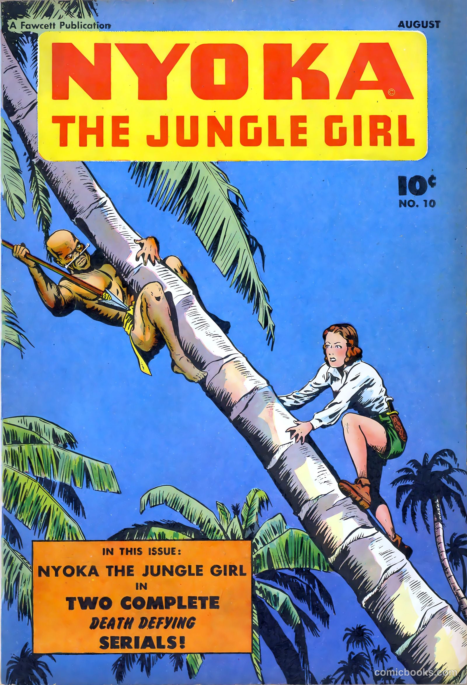 Nyoka the Jungle Girl #10