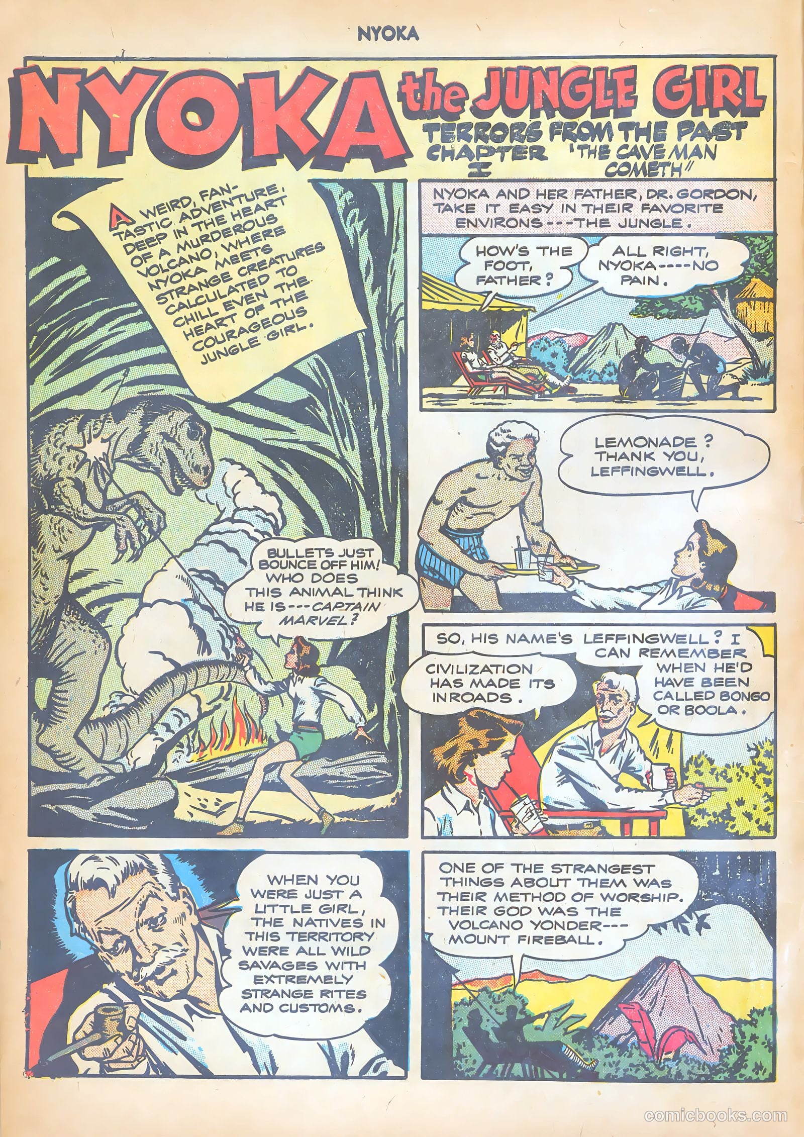 Nyoka the Jungle Girl #10 (1947) — page 4 of 52