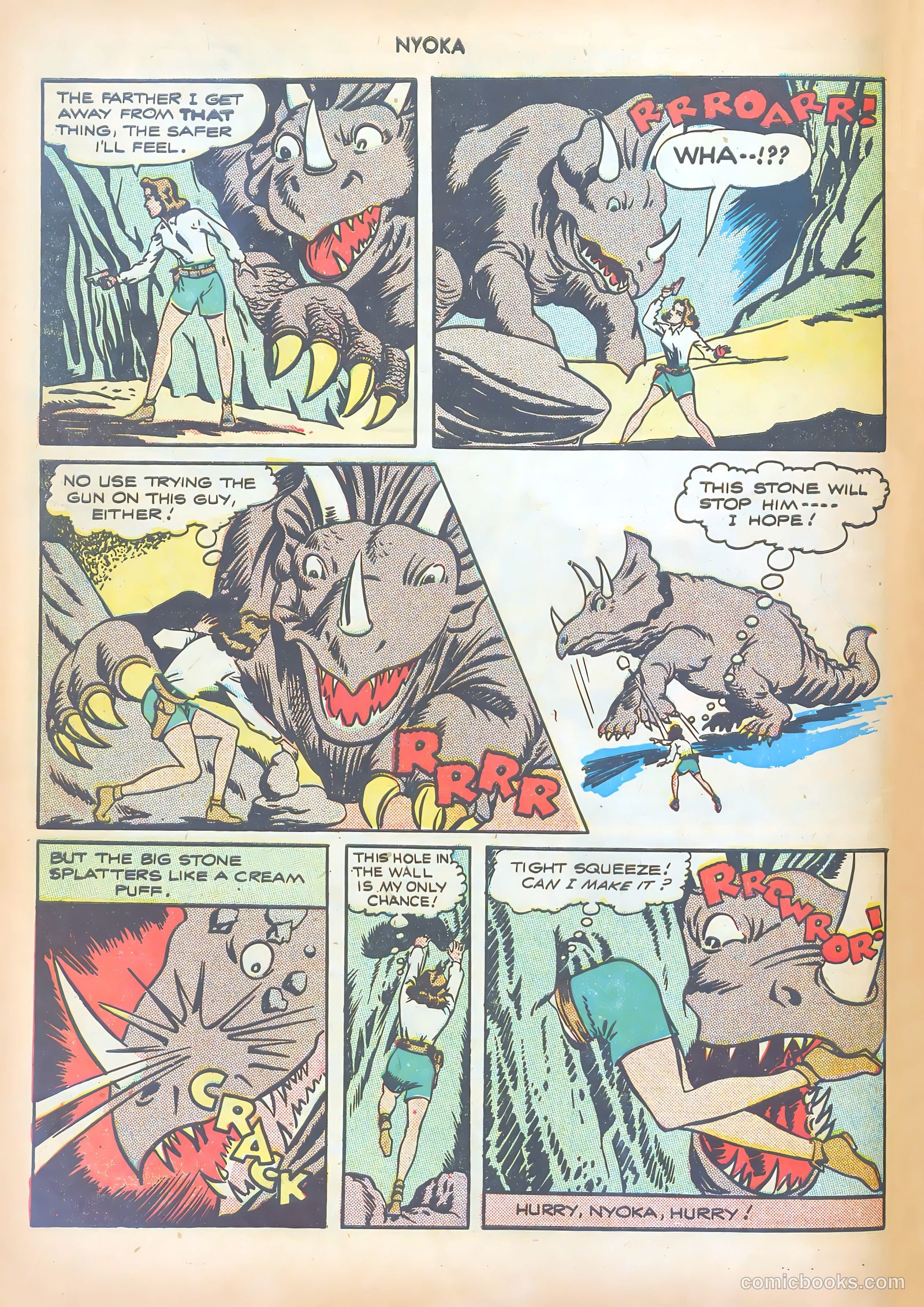 Nyoka the Jungle Girl #10 (1947) — page 10 of 52