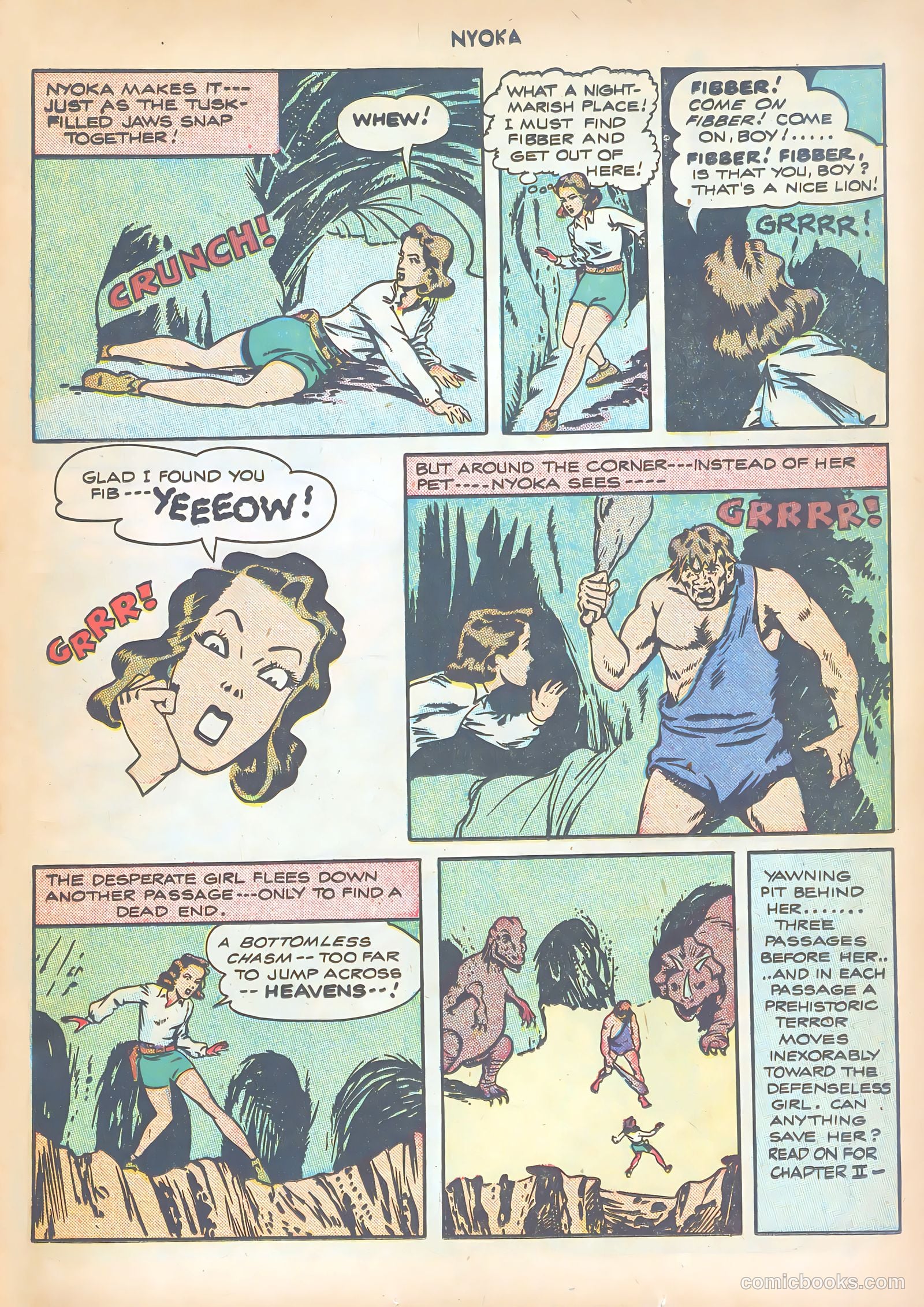 Nyoka the Jungle Girl #10 (1947) — page 11 of 52