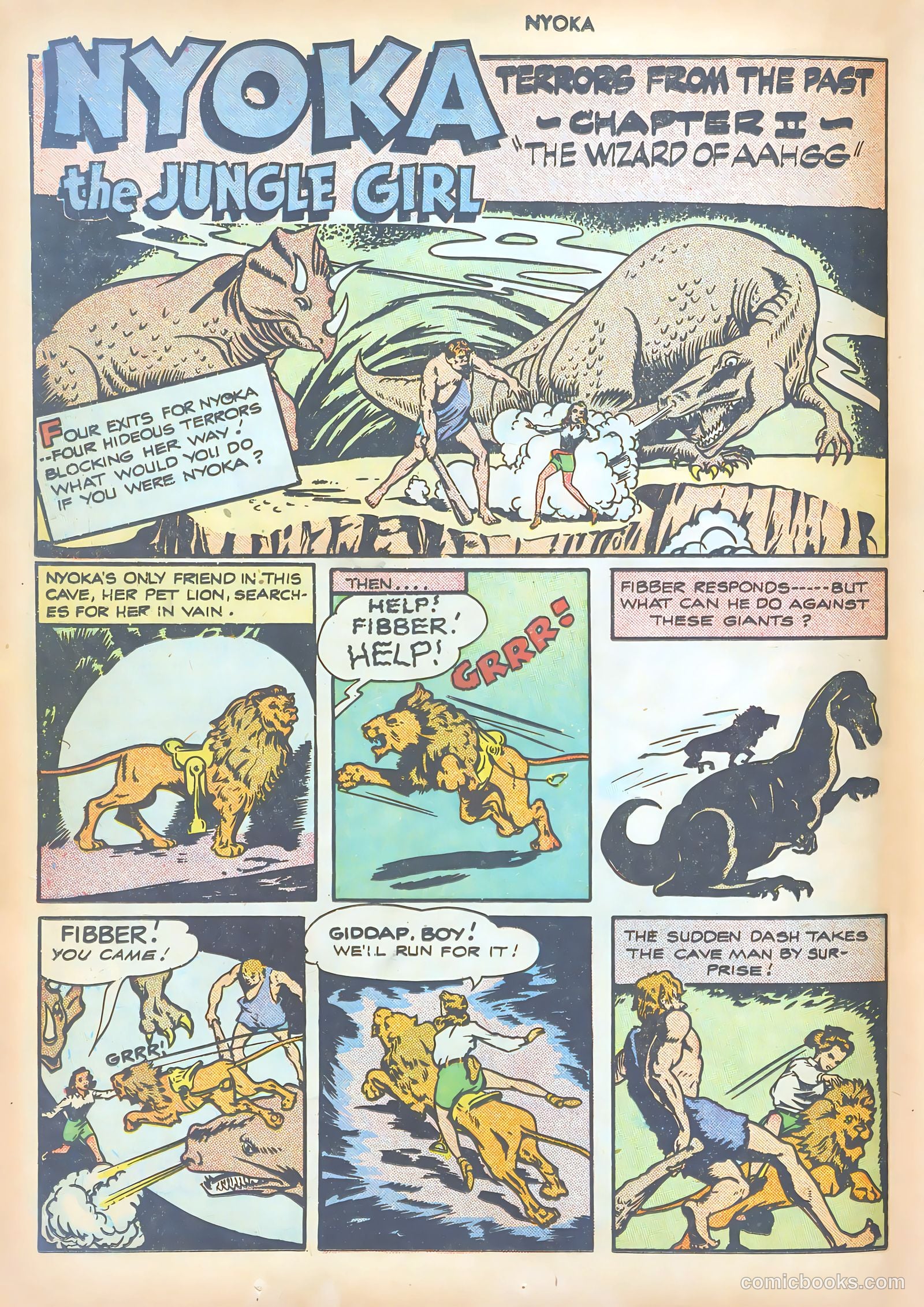 Nyoka the Jungle Girl #10 (1947) — page 14 of 52