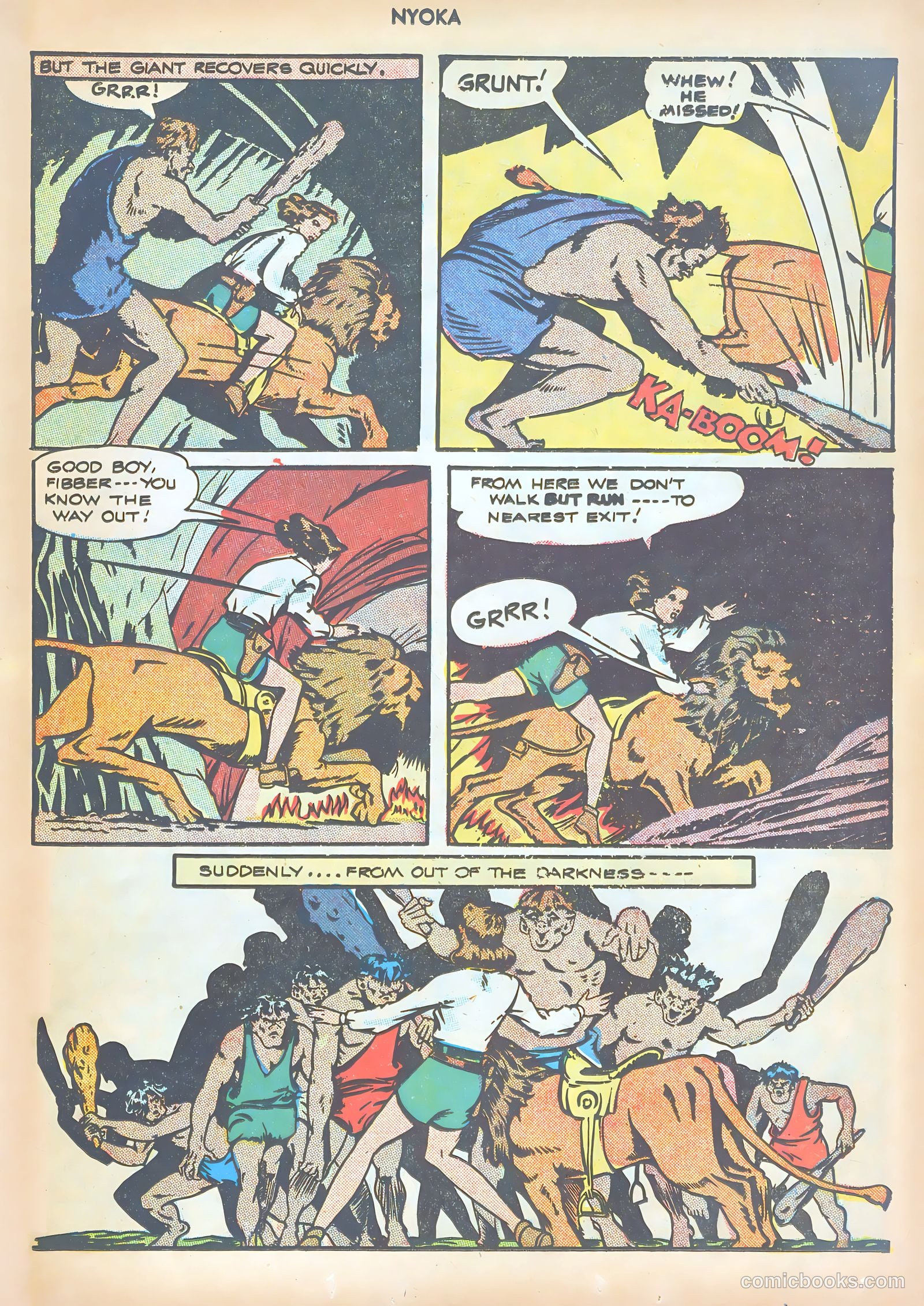 Nyoka the Jungle Girl #10 (1947) — page 15 of 52