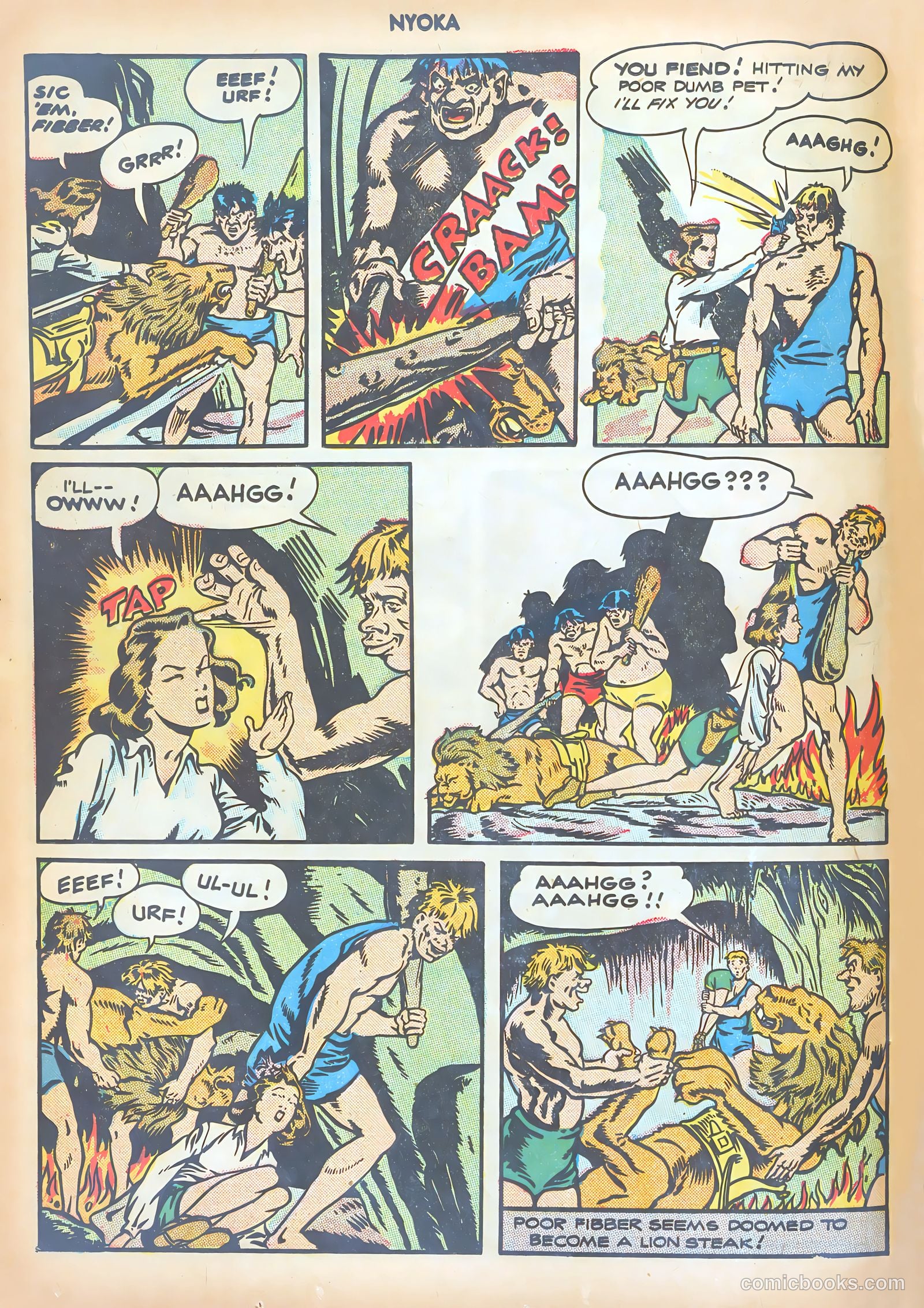 Nyoka the Jungle Girl #10 (1947) — page 16 of 52