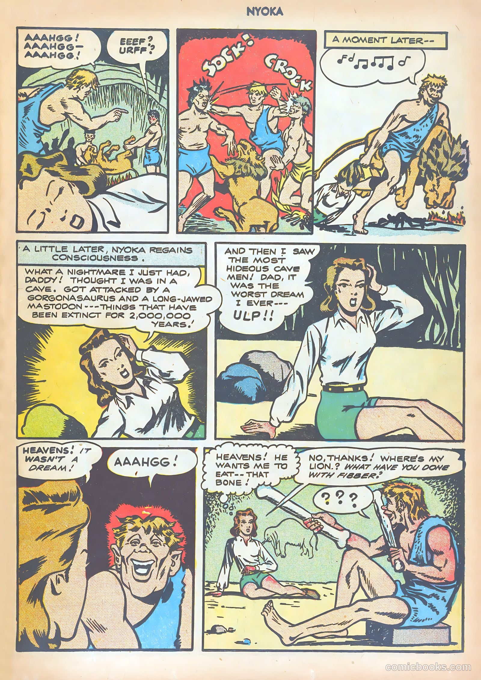 Nyoka the Jungle Girl #10 (1947) — page 17 of 52