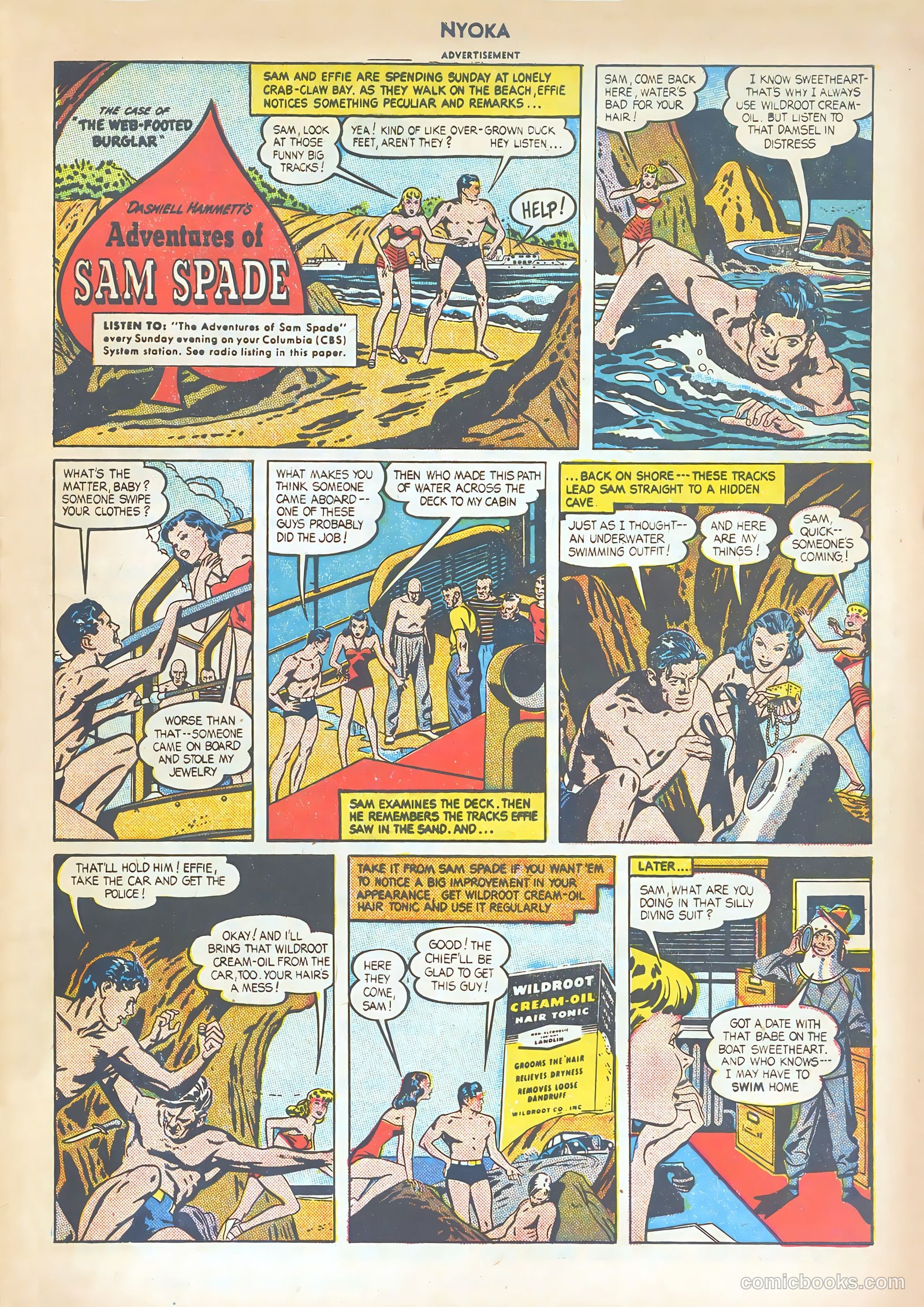 Nyoka the Jungle Girl #10 (1947) — page 21 of 52