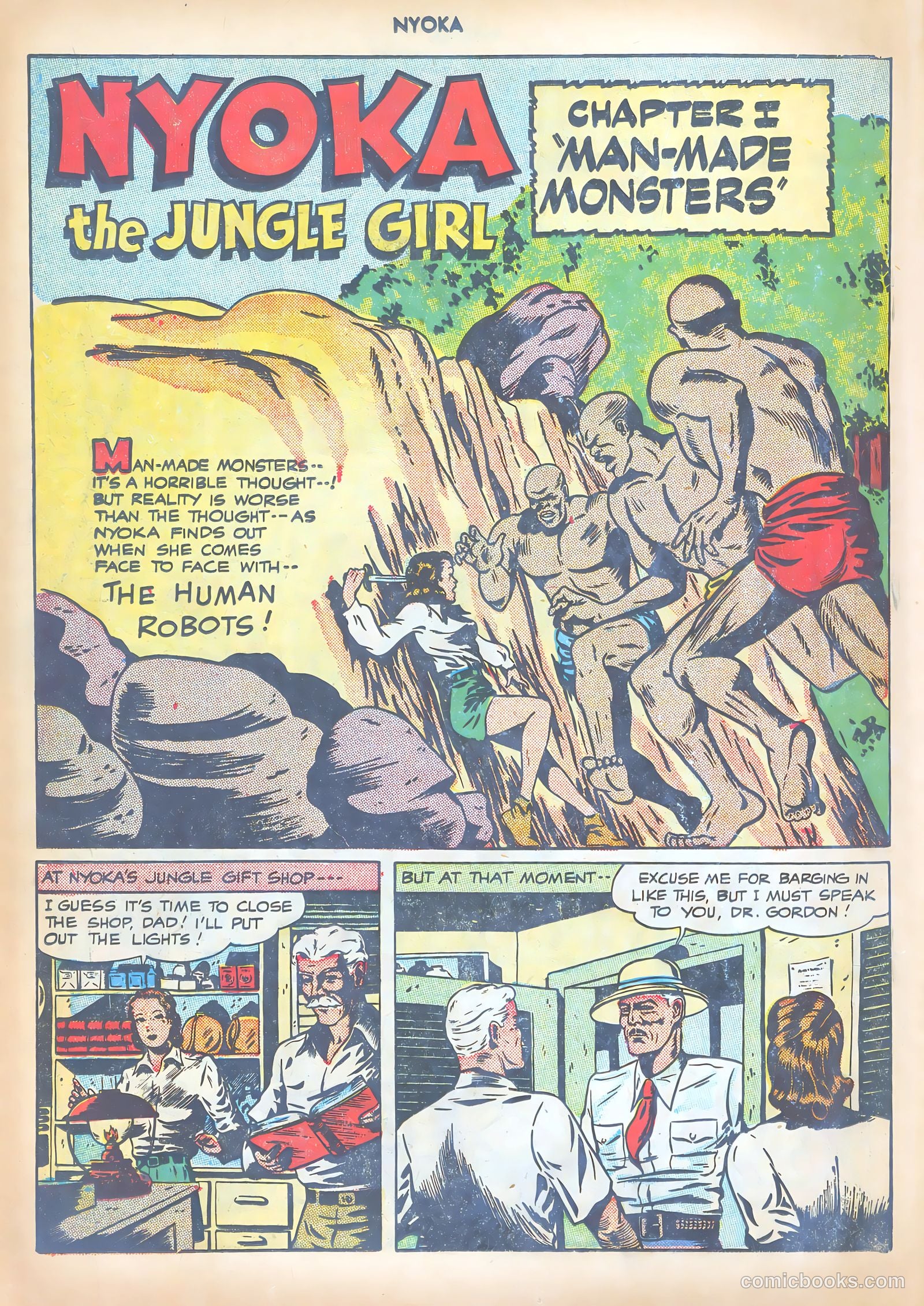 Nyoka the Jungle Girl #10 (1947) — page 26 of 52