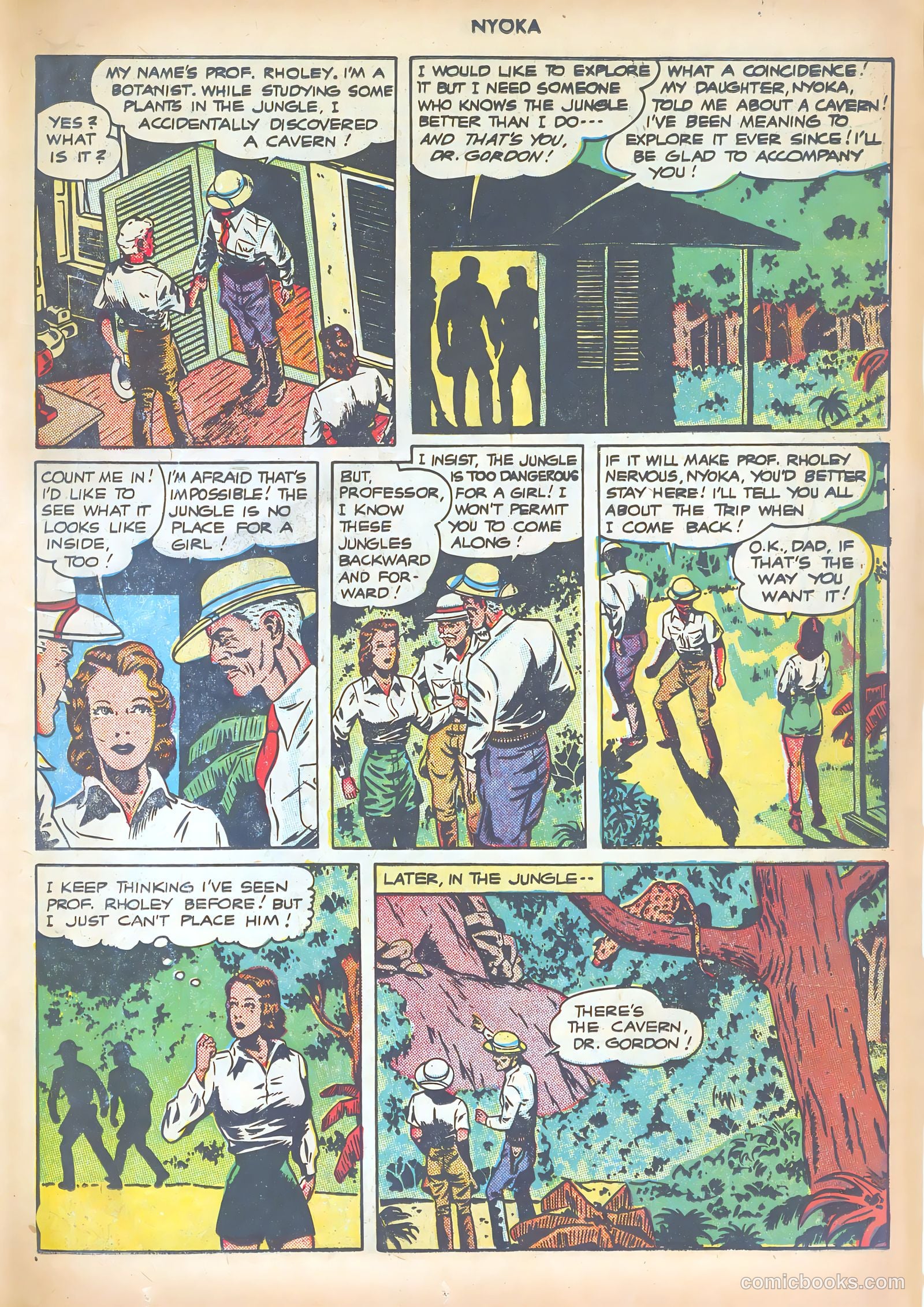 Nyoka the Jungle Girl #10 (1947) — page 27 of 52