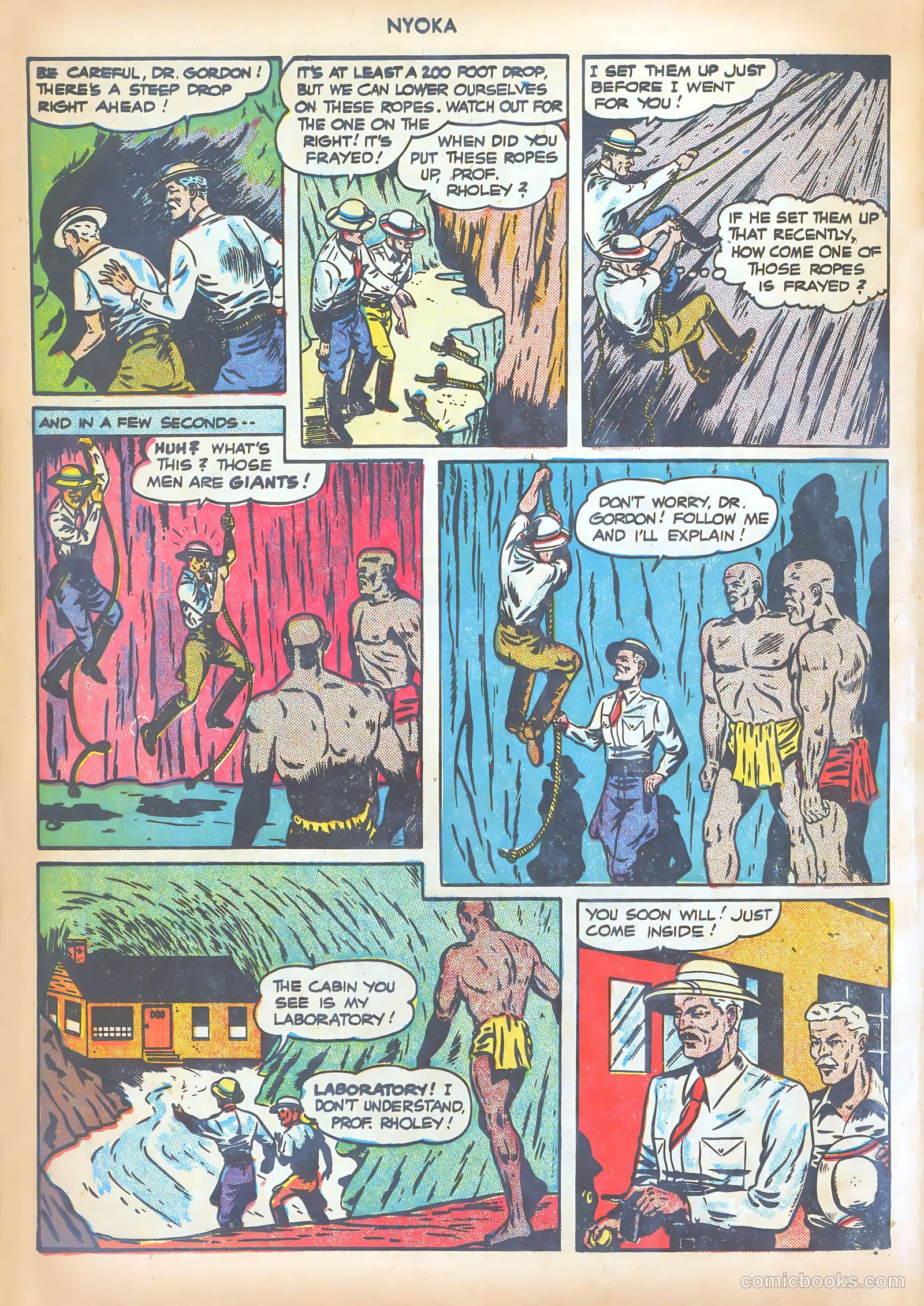 Nyoka the Jungle Girl #10 (1947) — page 28 of 52