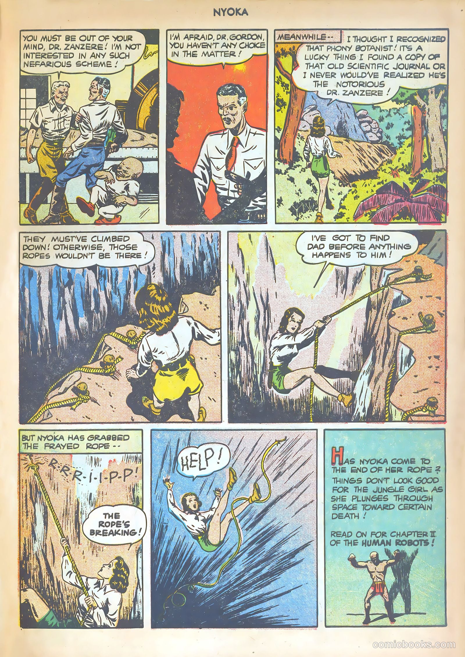 Nyoka the Jungle Girl #10 (1947) — page 31 of 52